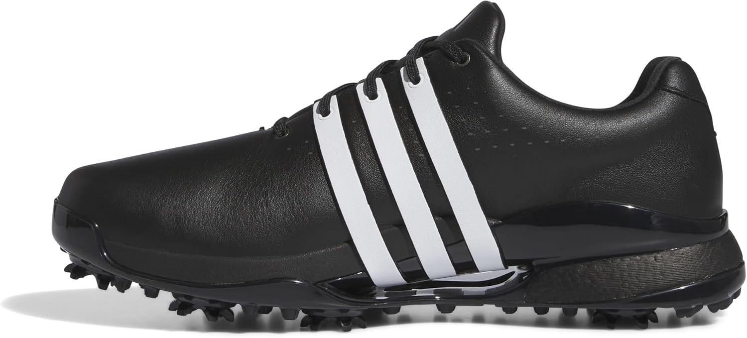 adidas Men's Tour360 24 Golf Shoes, Core Black/Footwear White, 11.5 Wide - B0C6738G33