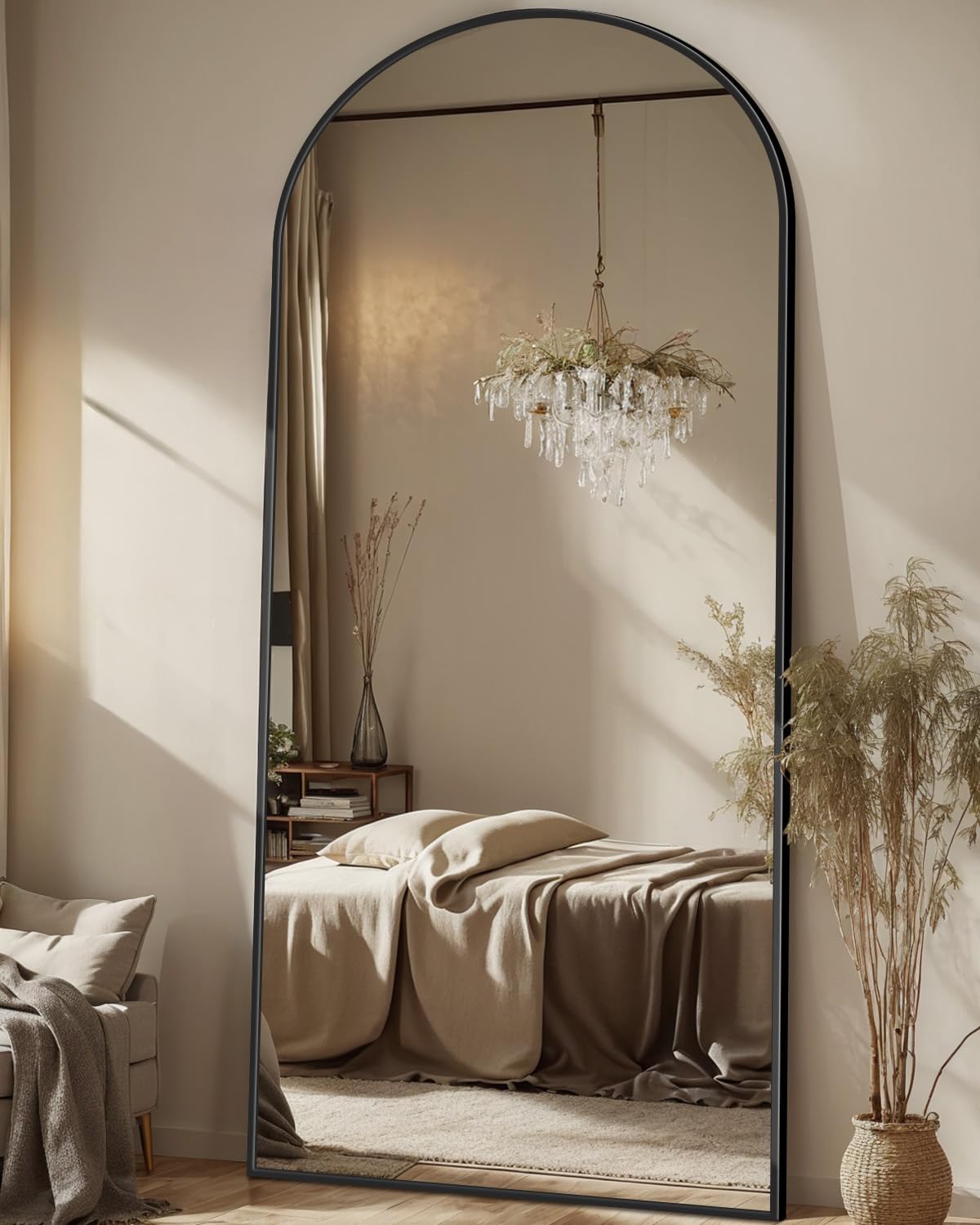Antok Full Length Mirror, 71"x28" Floor Mirror, Oversized Floor Standing Mirror Freestanding Full Bo - B0CKZD8YMF