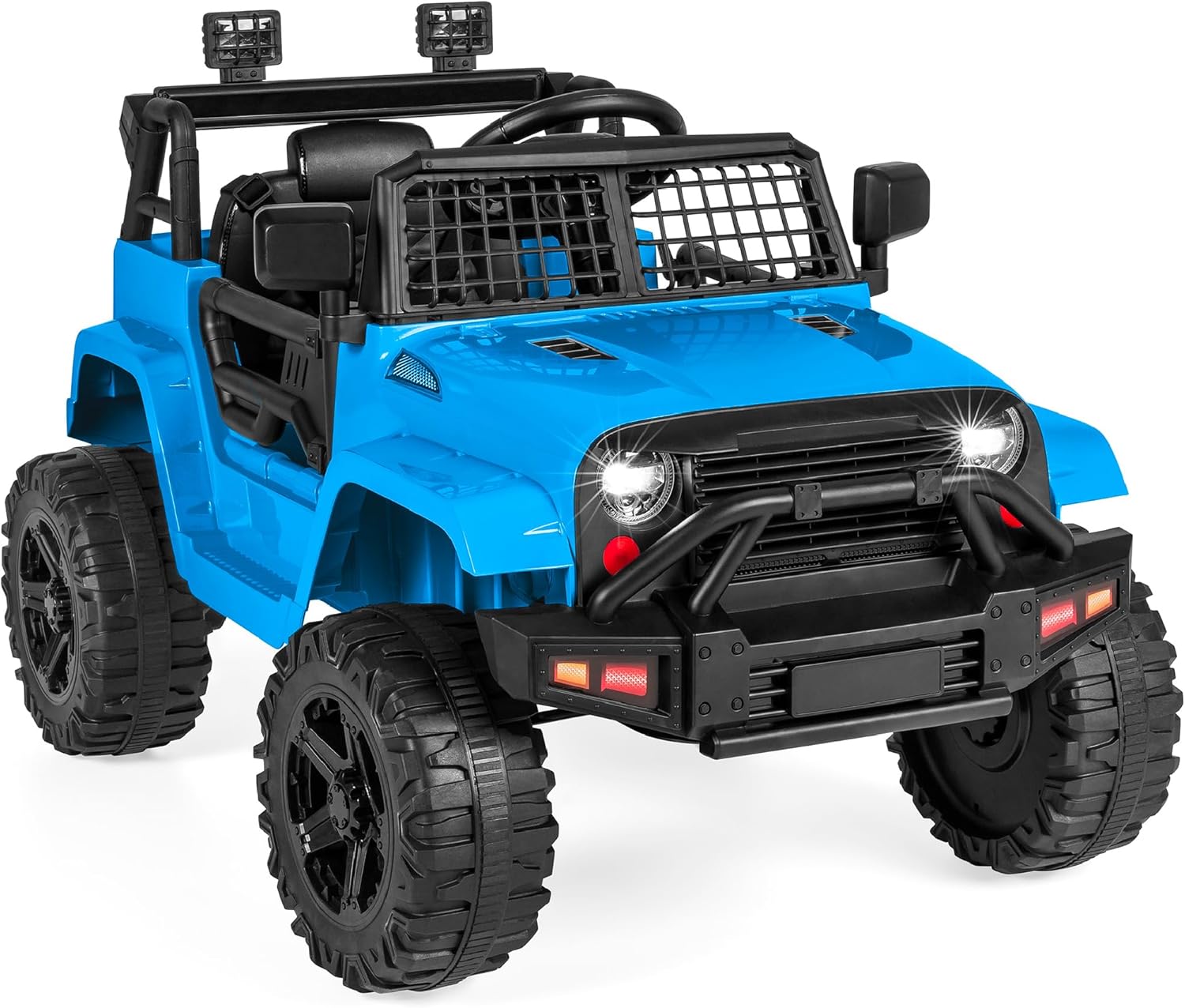 Best Choice Products 12V Kids Ride On Truck Car w/Parent Remote Control, Spring Suspension, LED - B0C7JK2WVY