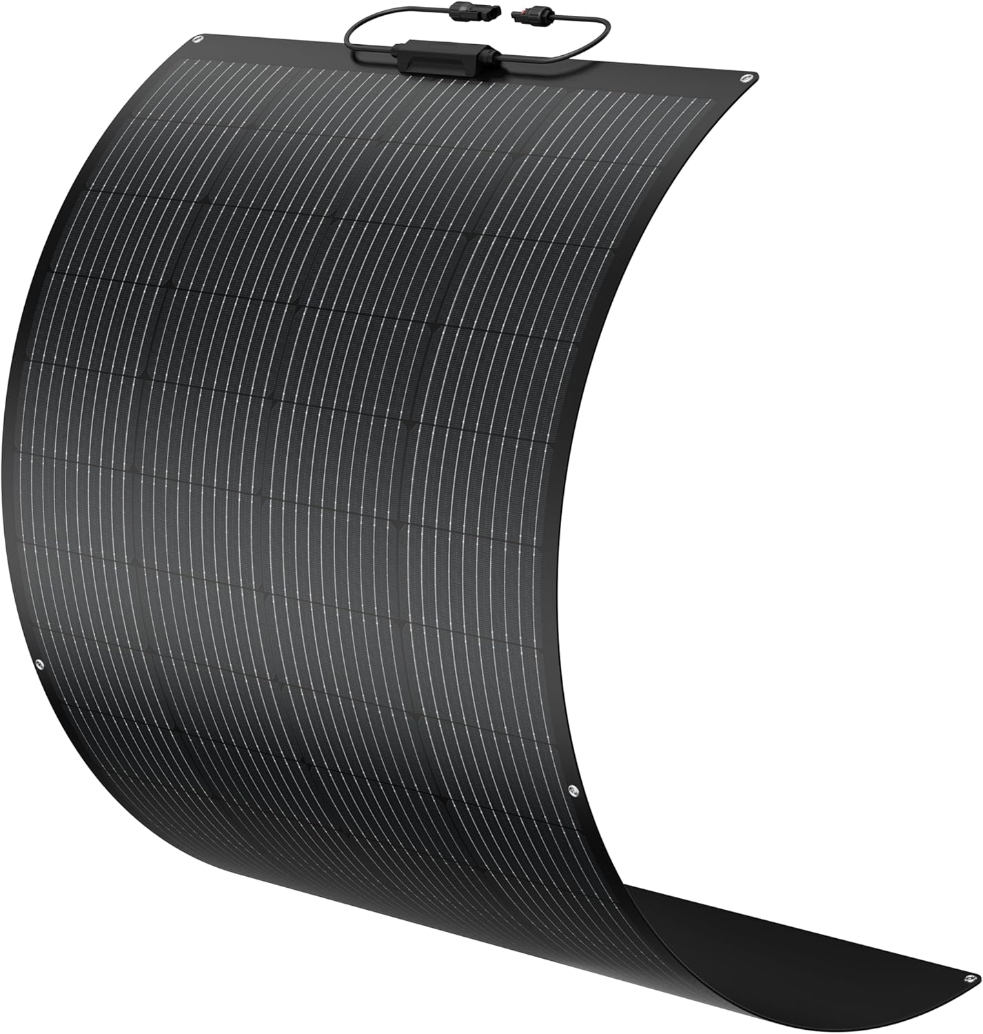 BougeRV Arch 200 Watts Fiberglass Flexible Solar Panel, Portable Bendable 12 Volts 10BB Mono Cell - B0CP29YQCK