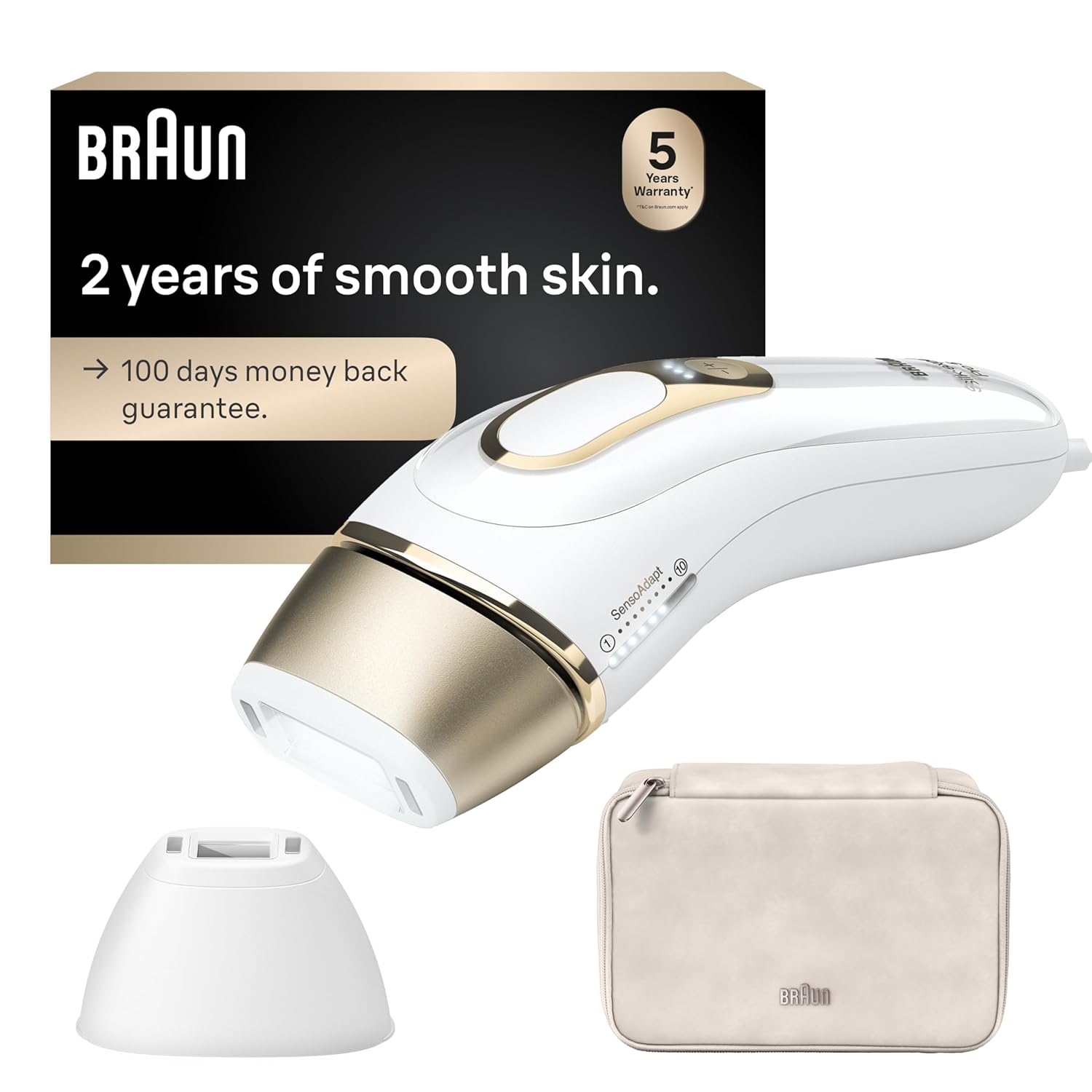 Braun IPL at Home Laser Hair Removal for Women and Men, Silk Expert Pro 5 - B07WYY6KKC
