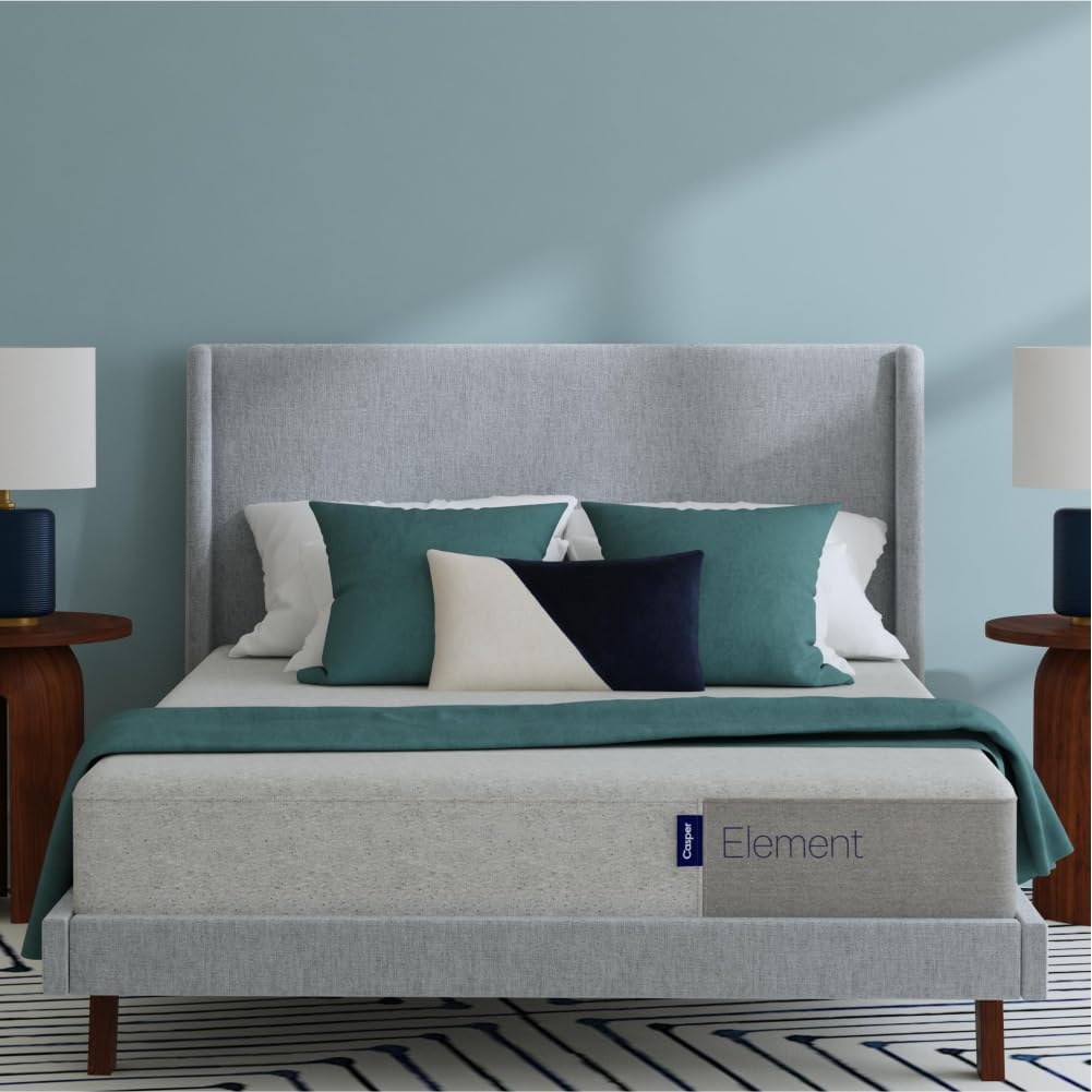Casper Sleep Element, Queen Medium Firm Mattress - Memory Foam + Support - 100-Night Trial - B085H466BX