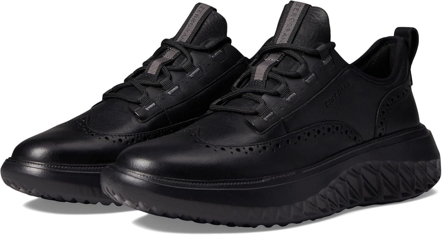 Cole Haan Men's Zerogrand Wfa Oxford, Black/Black, 10.5 - B09QSVC8JZ