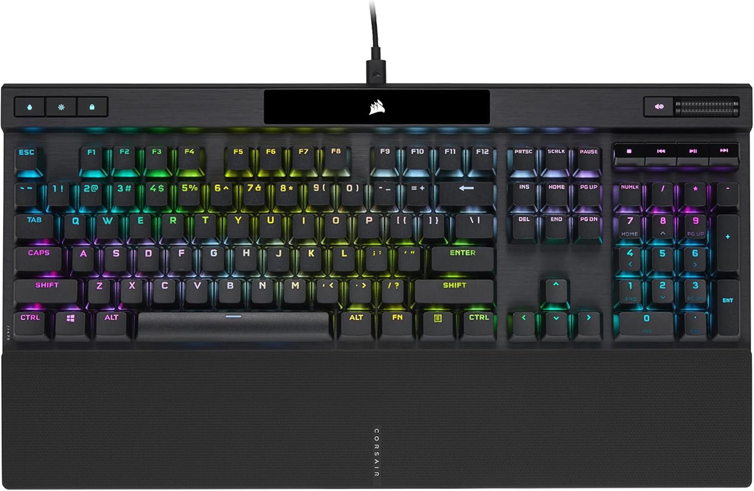 Corsair K70 RGB PRO Mechanical Wired Gaming Keyboard â€“ Cherry MX Brown Tactile Switches â€“ - B09NMM4FY6