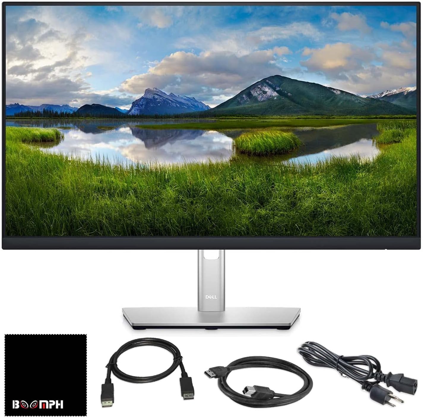 Dell P2425H 24" 16:9 IPS Computer Monitor Screen with DisplayPort and USB 3.0 Upstream Cables - B08YS29C8Z