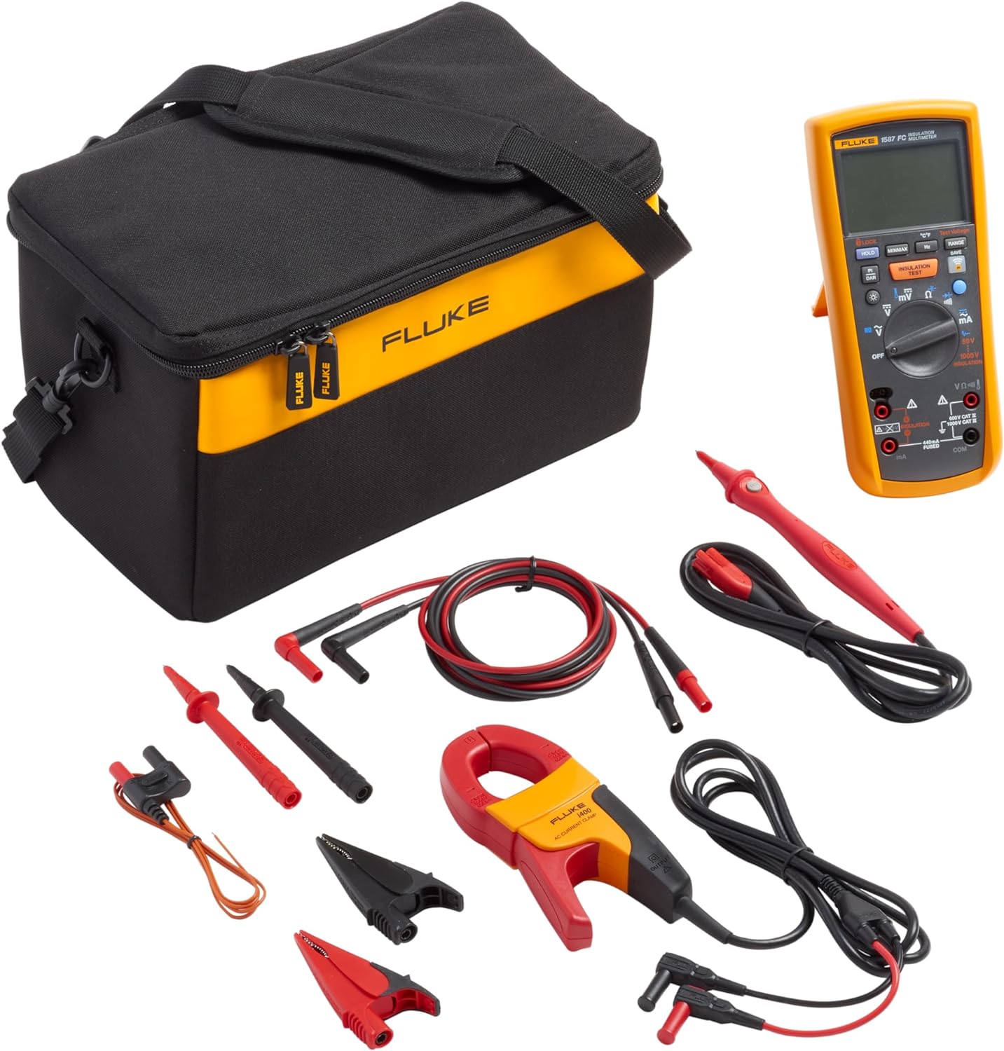 Fluke 1587/I400 FC 2-In-1 Insulation Multimeter With Clamp - B017OVC2HG