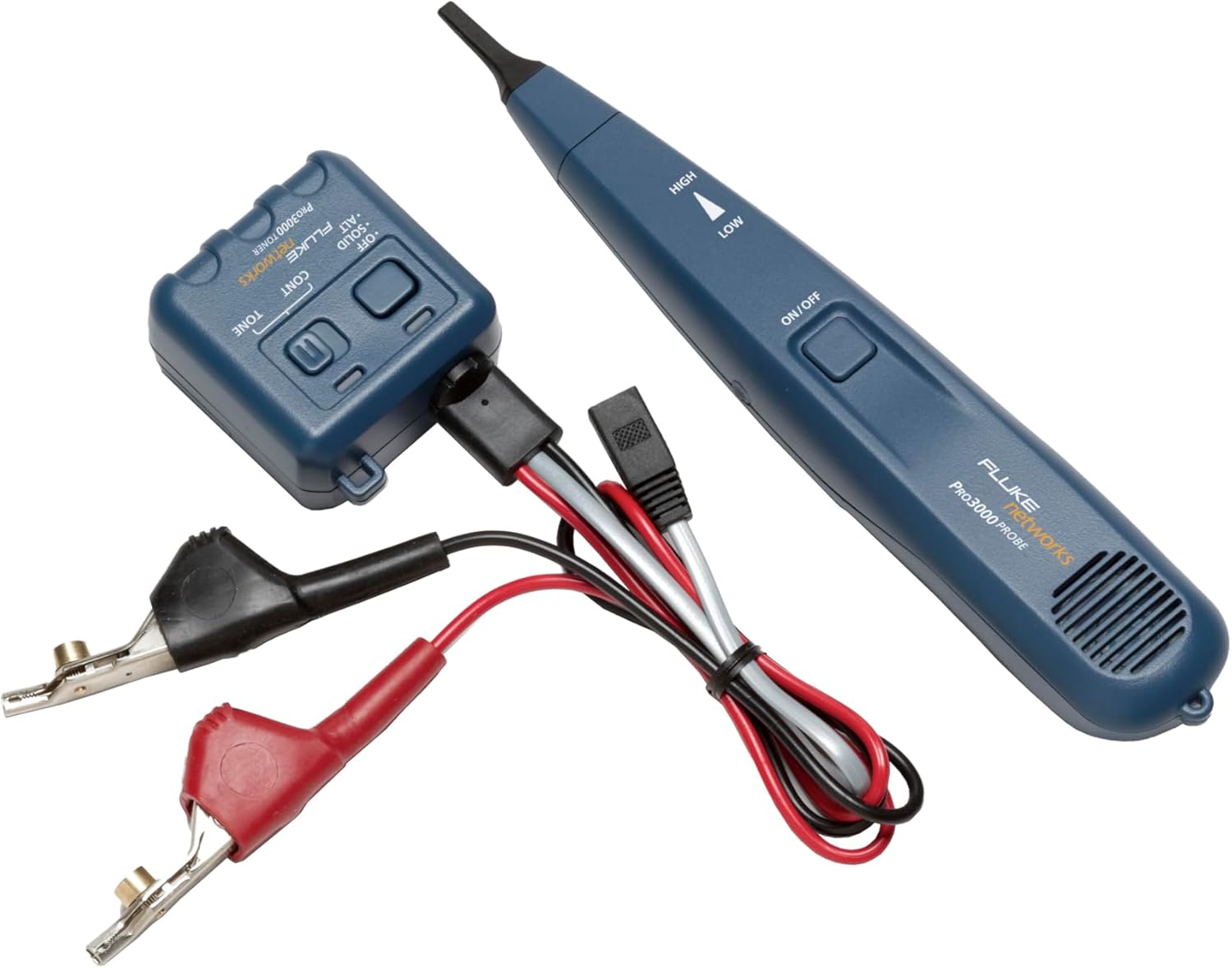 Fluke Networks 26000900 Pro3000 Tone Generator and Probe Kit with SmartTone Technology - B000FTADX0