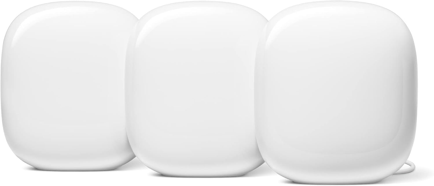 Google Nest WiFi Pro - 6E - Reliable Home Wi-Fi System with Fast Speed and - B0BCQSYPZB