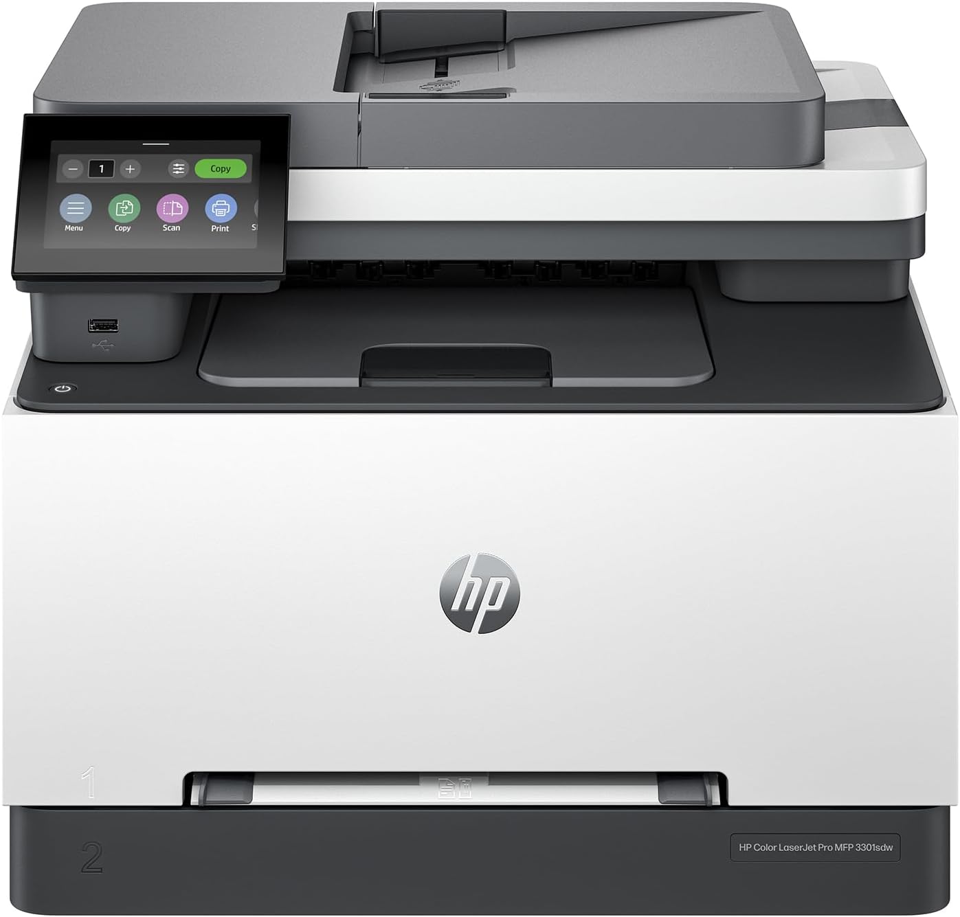 HP Color Laserjet Pro MFP 3301sdw Wireless All-in-One Color Laser Printer, Scanner, Copier, Best-for - B0CVR3Z6Y2