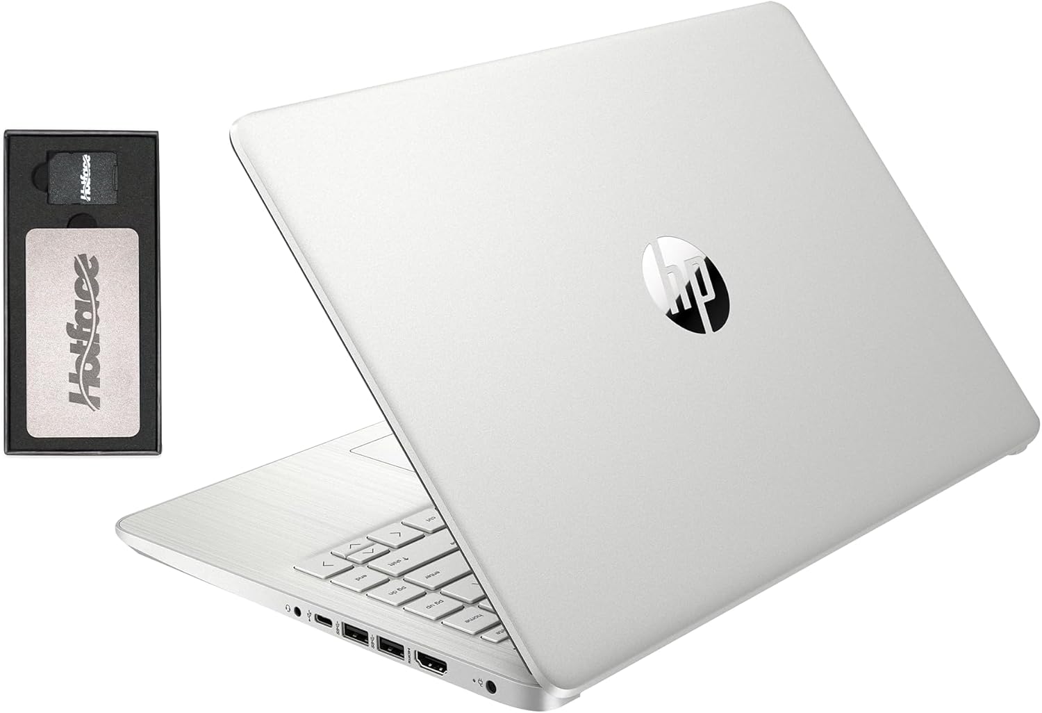 HP Stream 14" HD BrightView Laptop, Intel Celeron N4120, 8GB RAM, 288GB Storage (128GB eMMC - B0CVXXVHGS