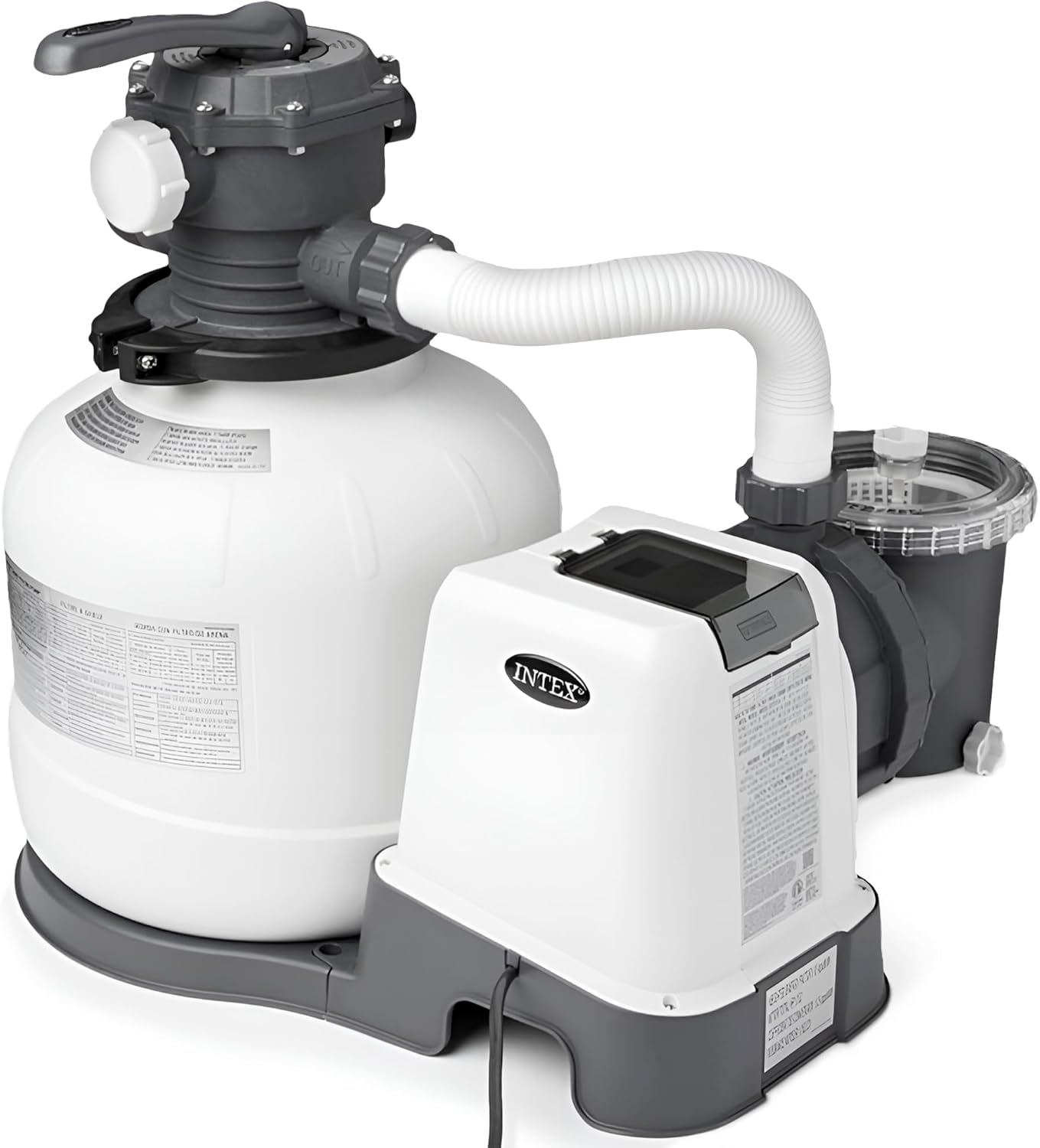 Intex SX2800 Krystal Clear Sand Filter Pump: 2800 GPH Pump Flow Rate â€“ Improved Circulation - B07FHHV9YP