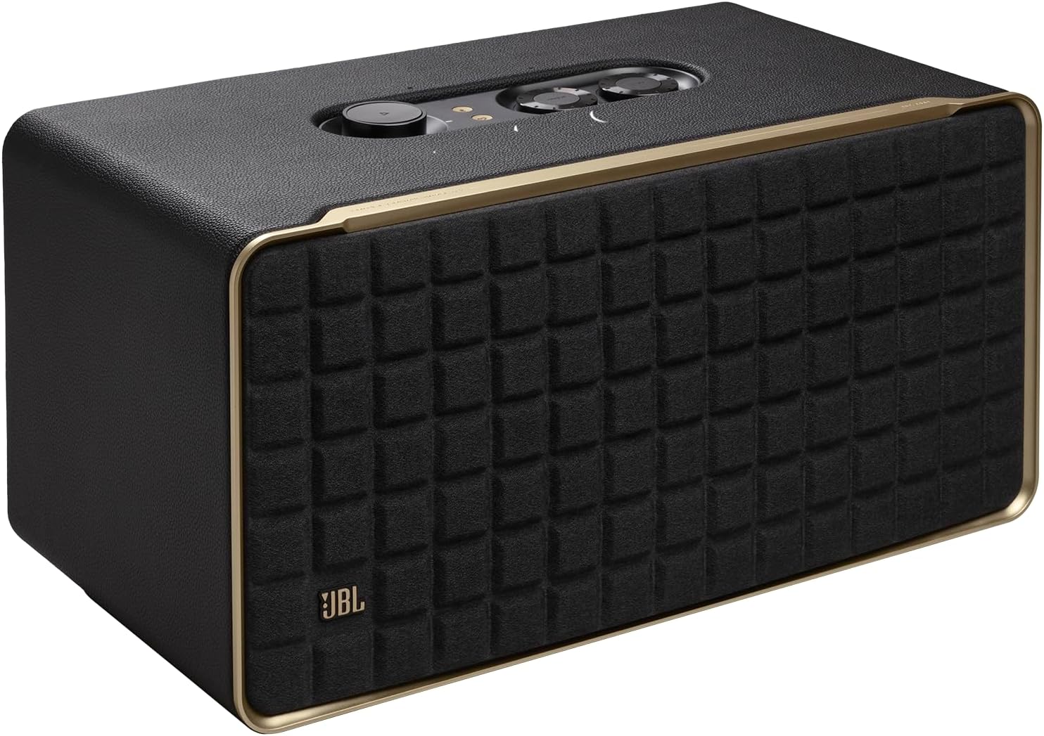 JBL Authentics 500 - Retro Style Home Speaker with Bluetooth, Voice Control, and Dolby Atmos, - B0CCK36RSY