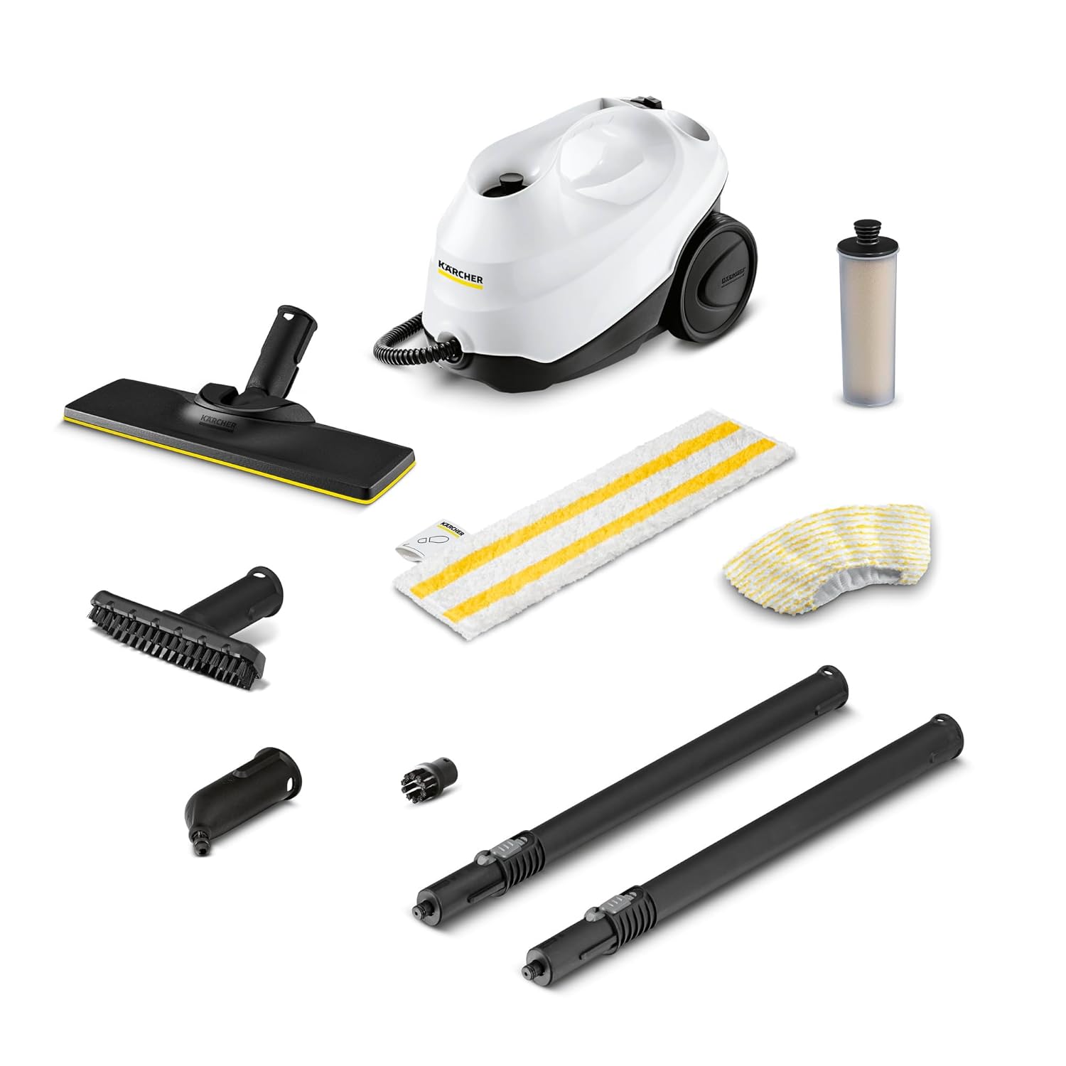 KÃ¤rcher Steam Cleaner, Multi Purpose, Power Steamer, Chemical-Free, 40 Sec Heat-Up, for Grout, Tile, - B0CNBK7BQL