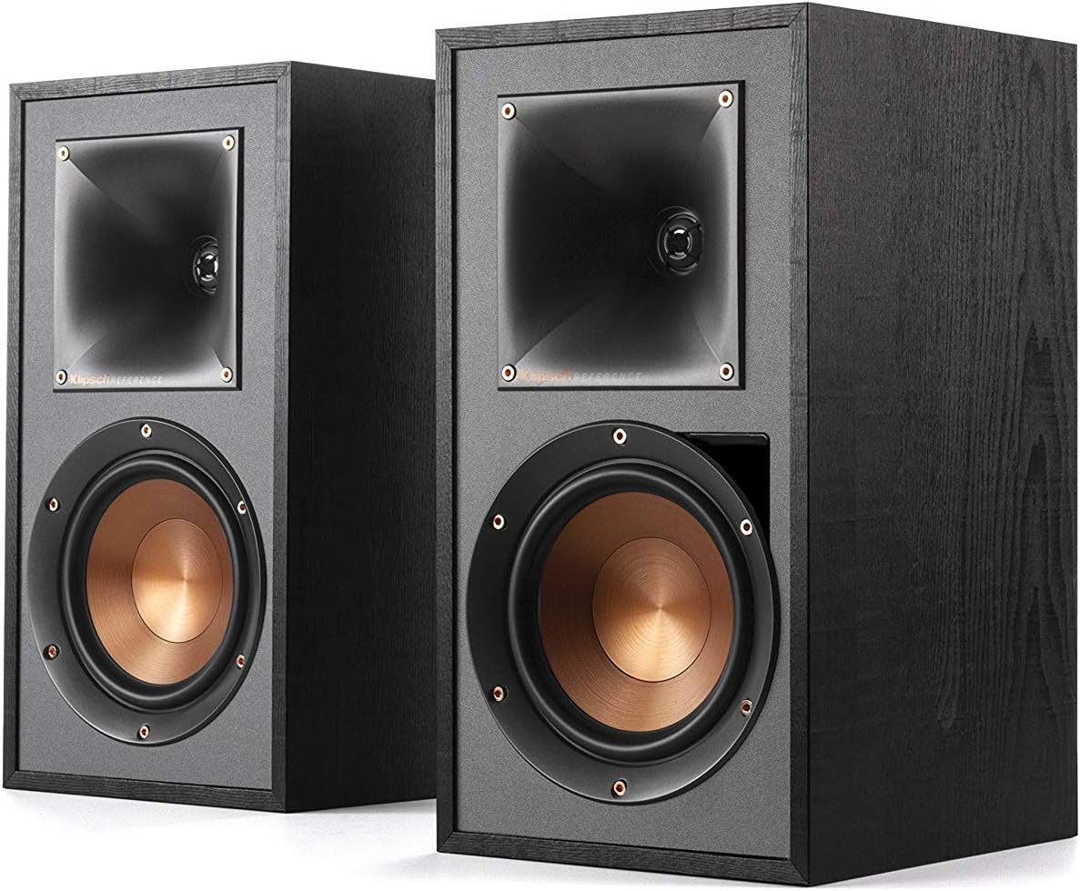 Klipsch R-51PM Powered Bluetooth Speaker,Black - B07FKCP7PZ