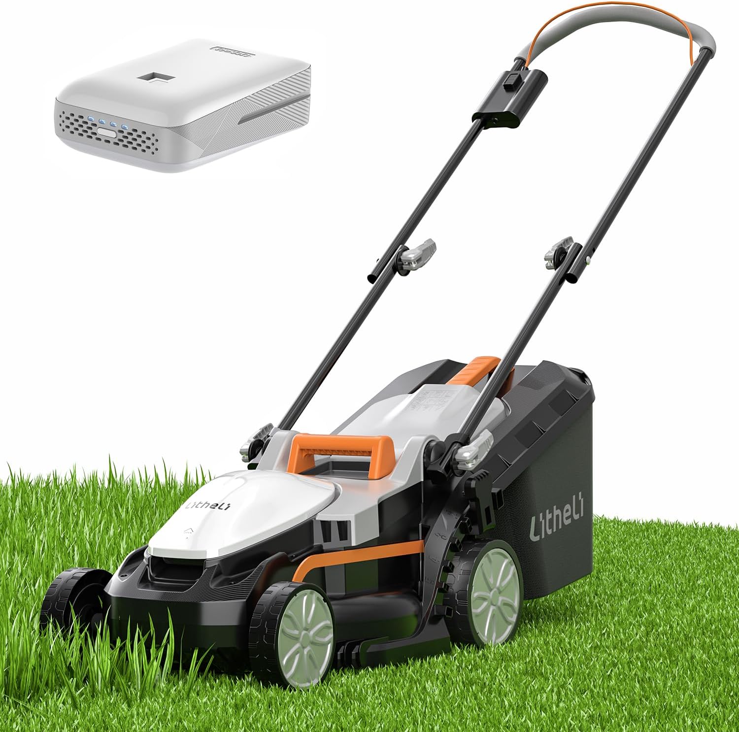 Litheli Cordless Lawn Mower 13 Inch, U20 Handy+ 20V Electric Lawn Mowers for Garden, Yard - B0CXJ2XFP5