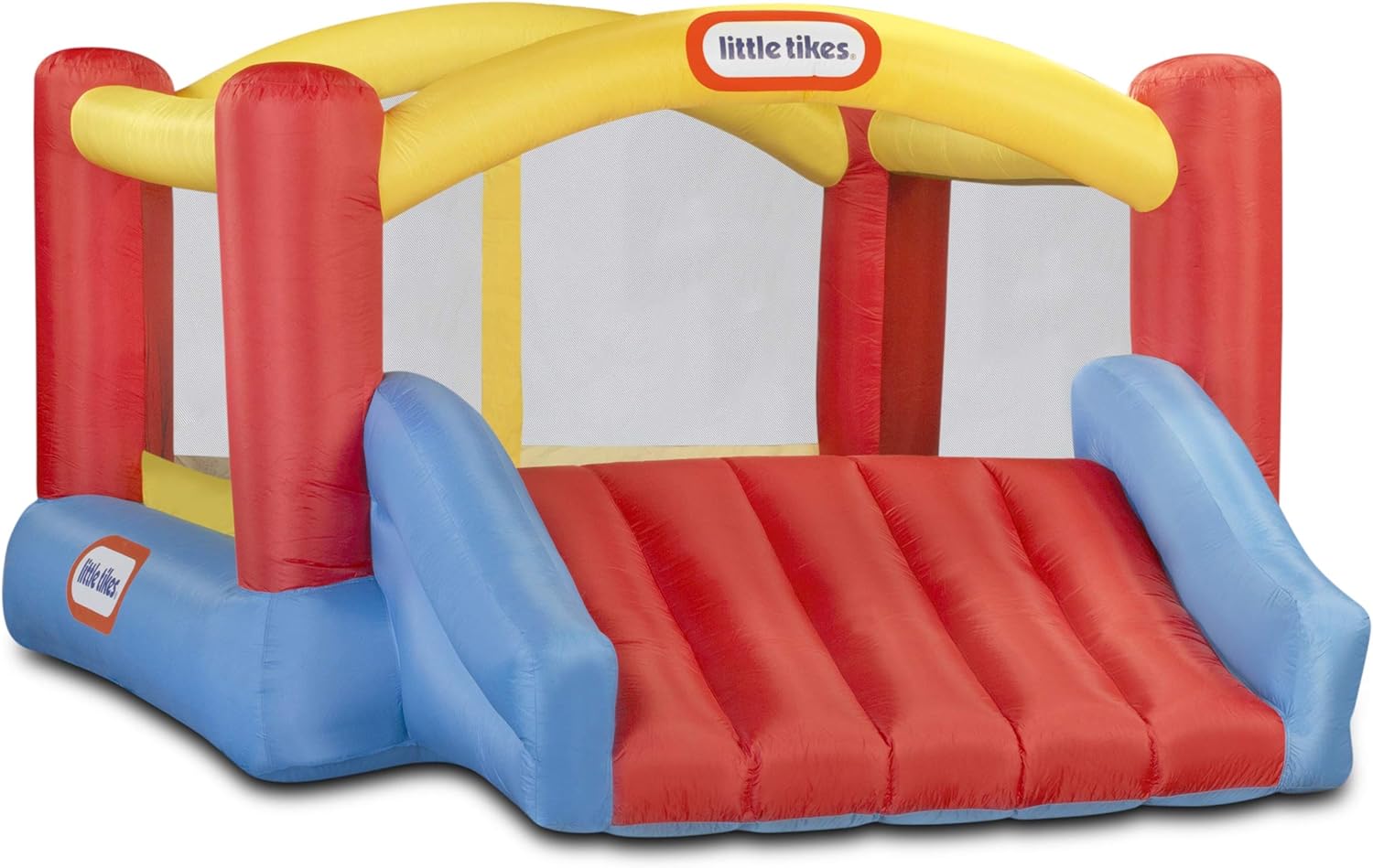Little Tikes Jump 'n Slide Inflatable Bouncer Includes Heavy Duty Blower With GFCI, Stakes, Repair - B003NSBMUI