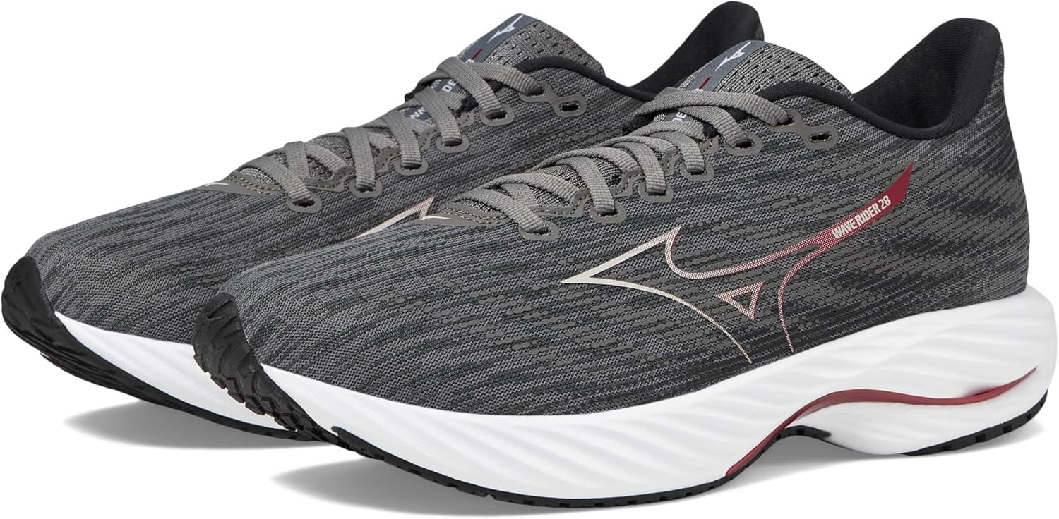 Mizuno Mens Wave Rider 28 Running Shoe, Quiet Shade-Nmbs Cld, 10 - B0CM41WXYM