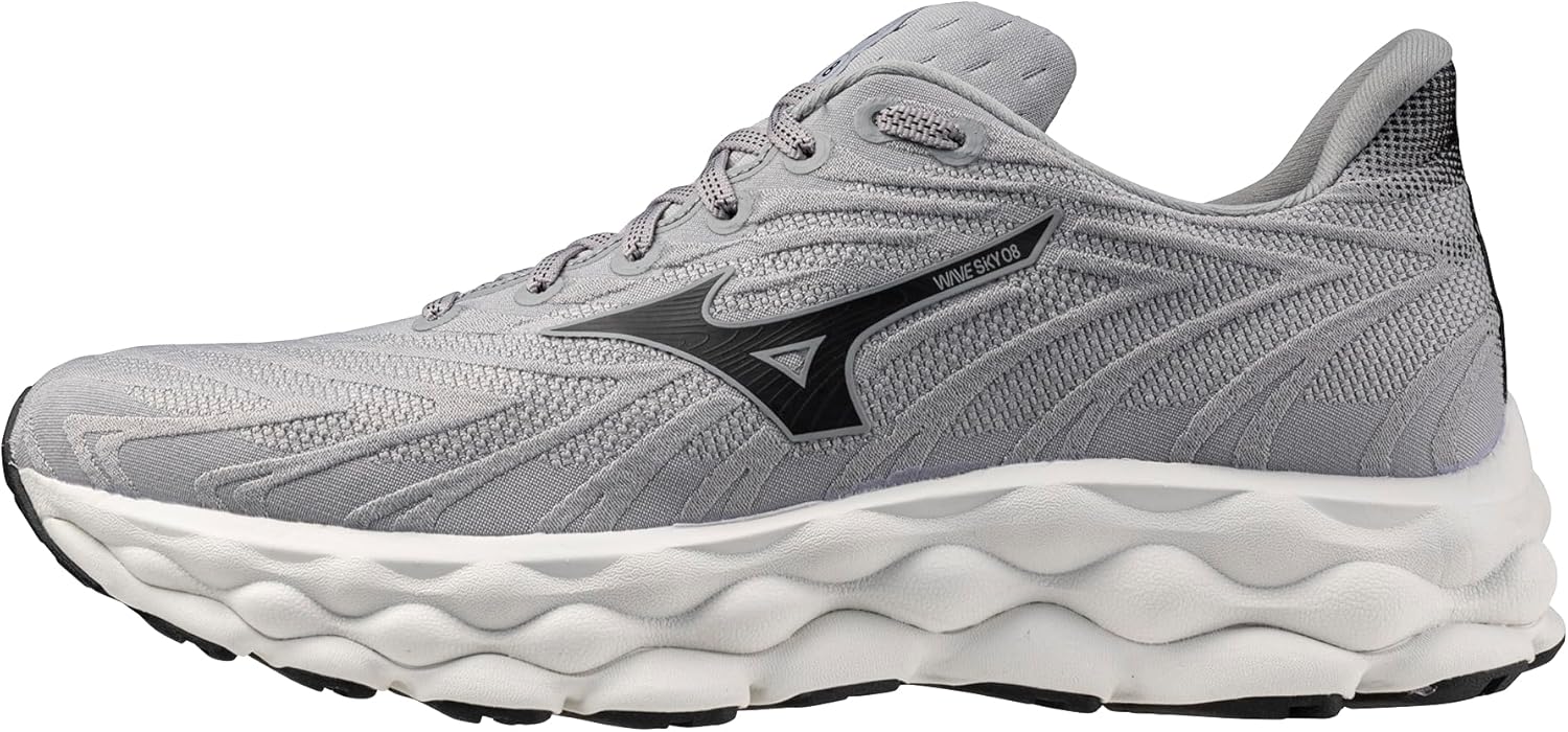 Mizuno Mens Wave Sky 8 Running Shoe, Ultimate Grey-Black, 11 - B0CM42KK4T