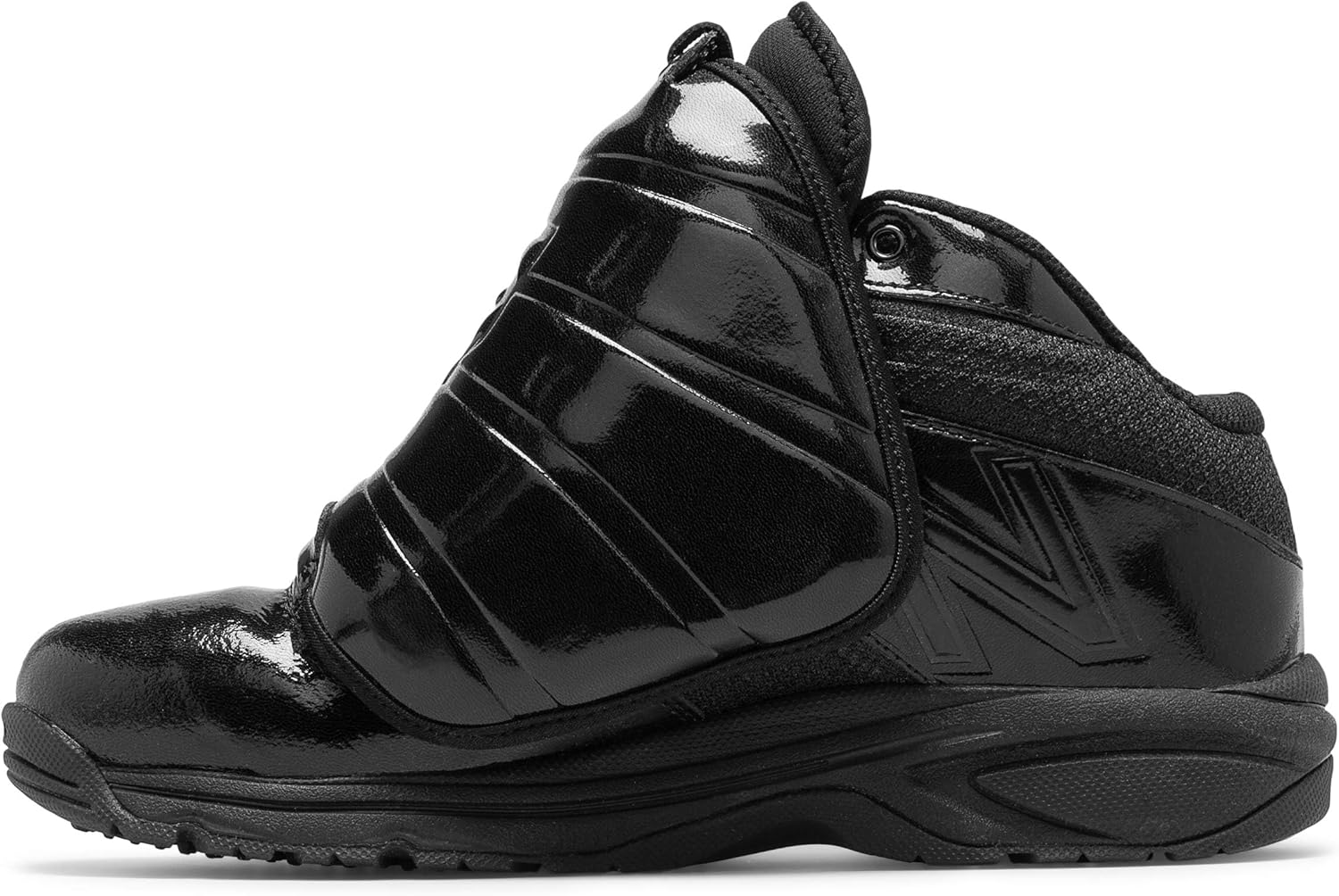 New Balance Men's 460 V3 Umpire Low-Cut Baseball Shoe, MLB Black/Black, 9.5 M US - B07XSGBD7L