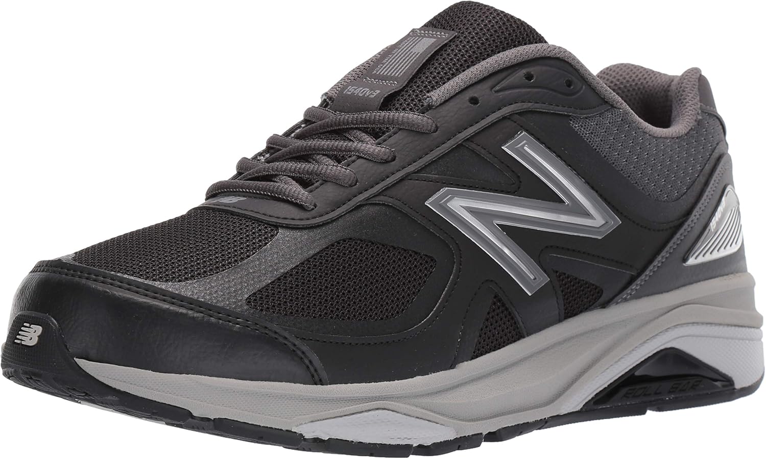 New Balance Men's M1540BK3 Running Shoe, Black/Castlerock, 12 X-Wide - B07G258KNQ
