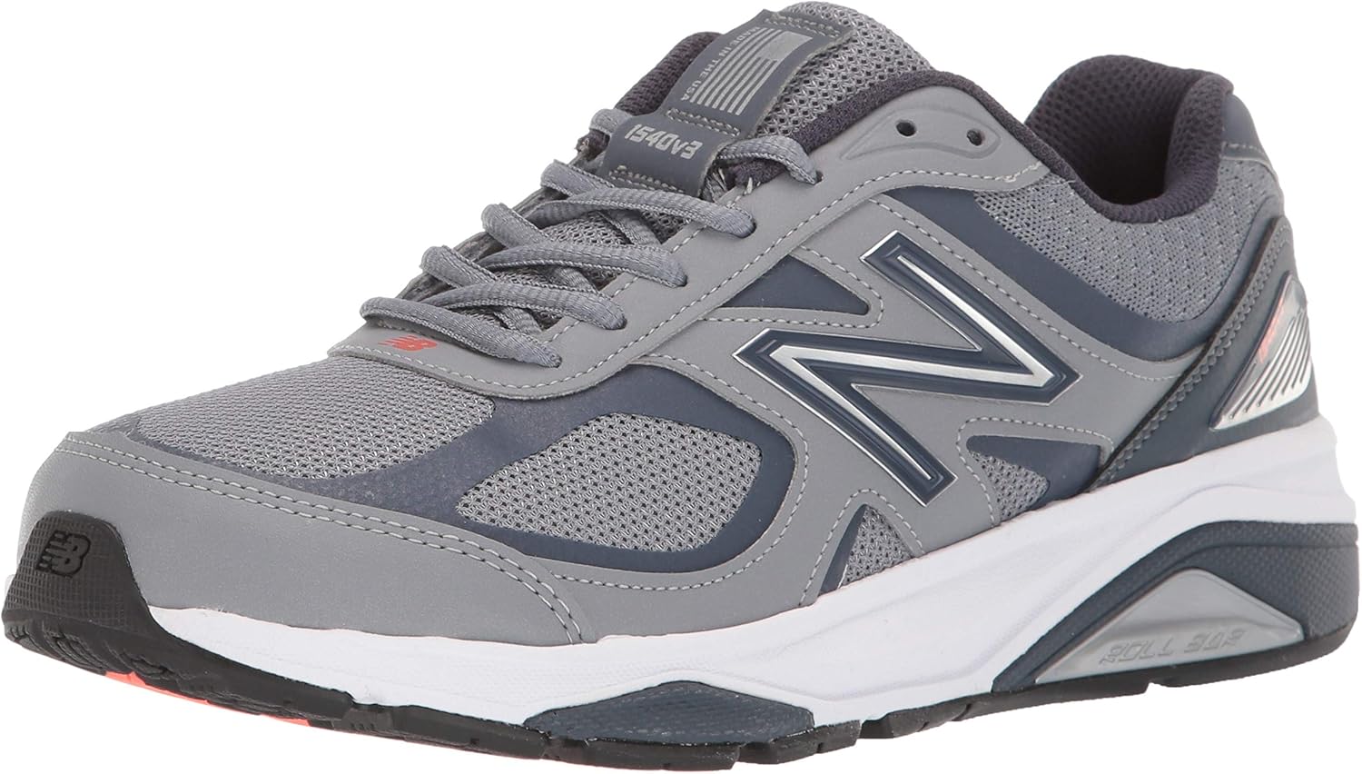 New Balance Women's W1540V3 Running Shoe, Gunmetal/Dragonfly, 10 Wide - B07G2NMQQ8