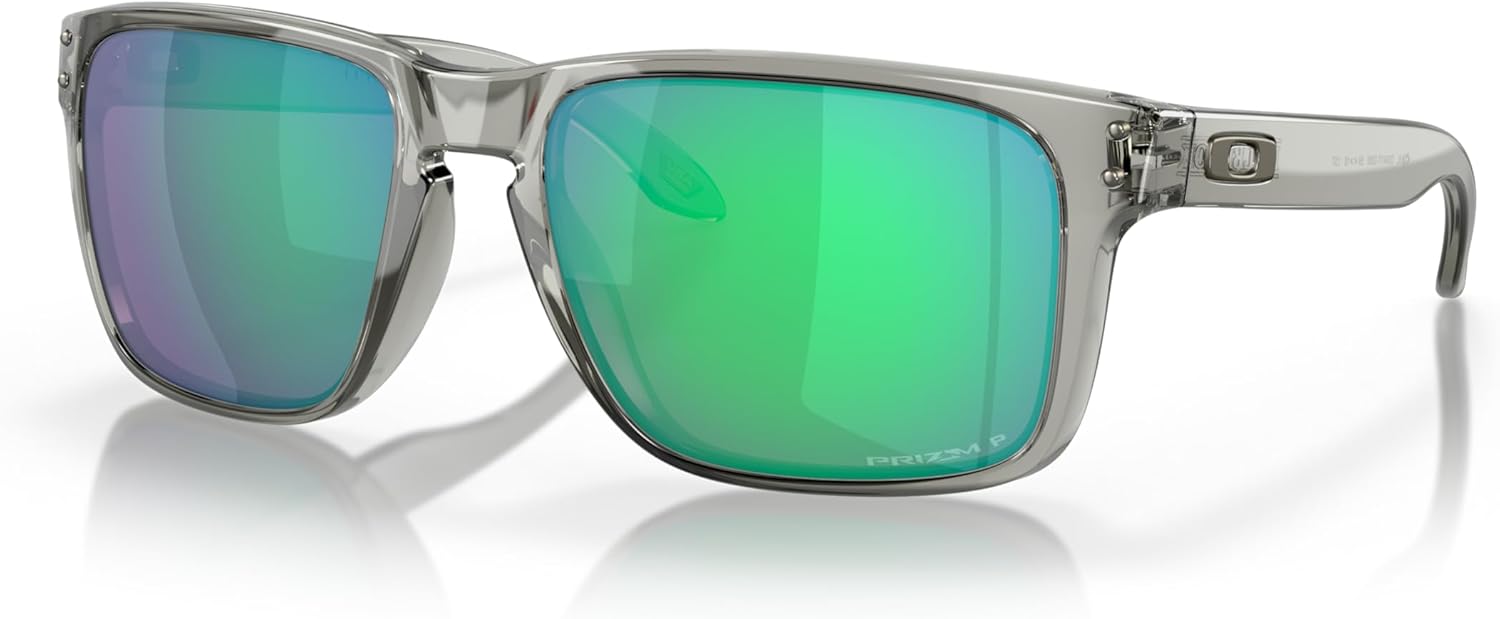 Oakley Men's OO9417 Holbrook XL Square Sunglasses, Grey Ink/Prizm Jade Polarized, 59 mm - B0B9NZTWZG