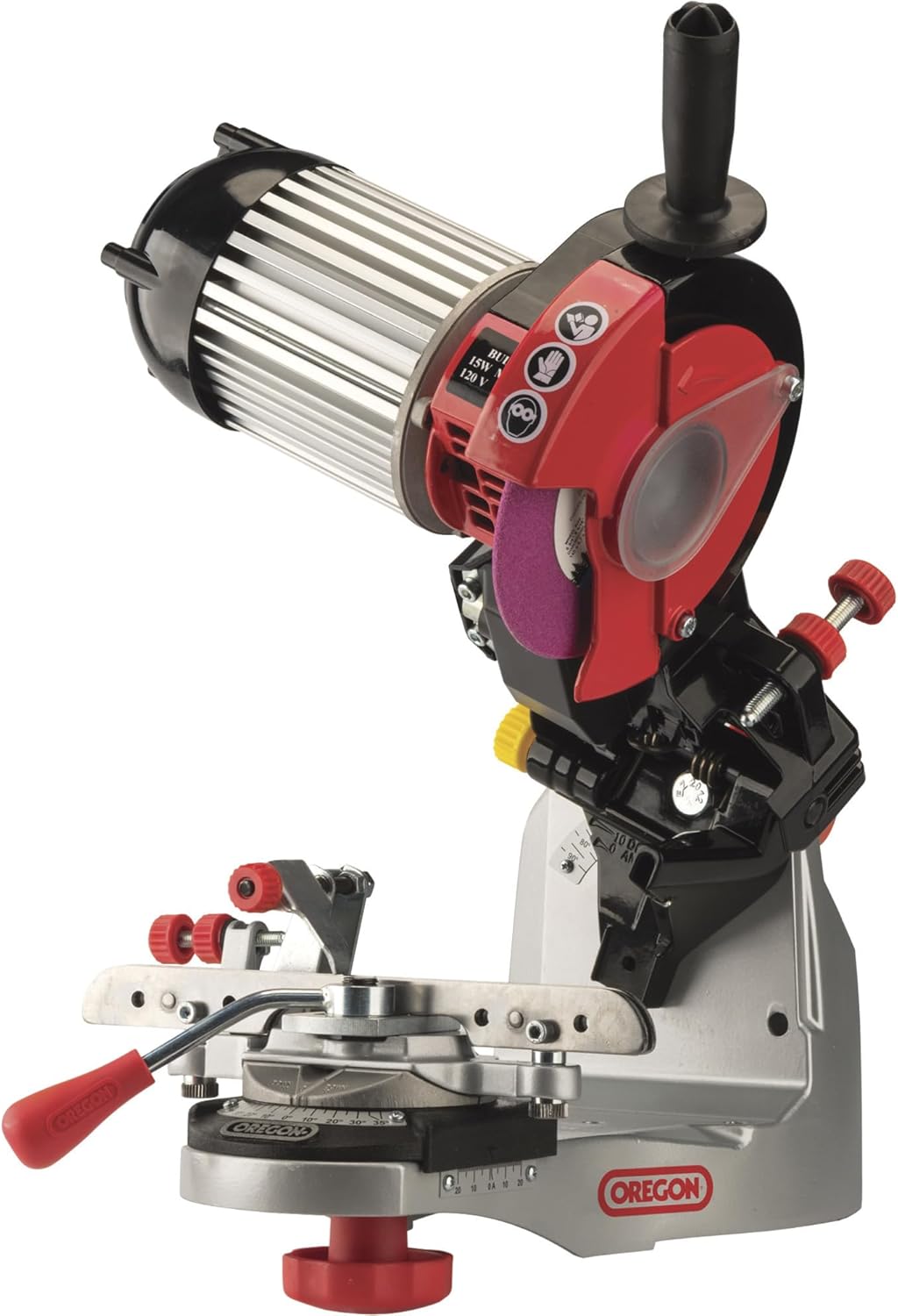 Oregon Professional 120-Volt Bench Grinder Universal Saw Chain Sharpener, for All Chainsaw Chains (5 - B00ULDRULS