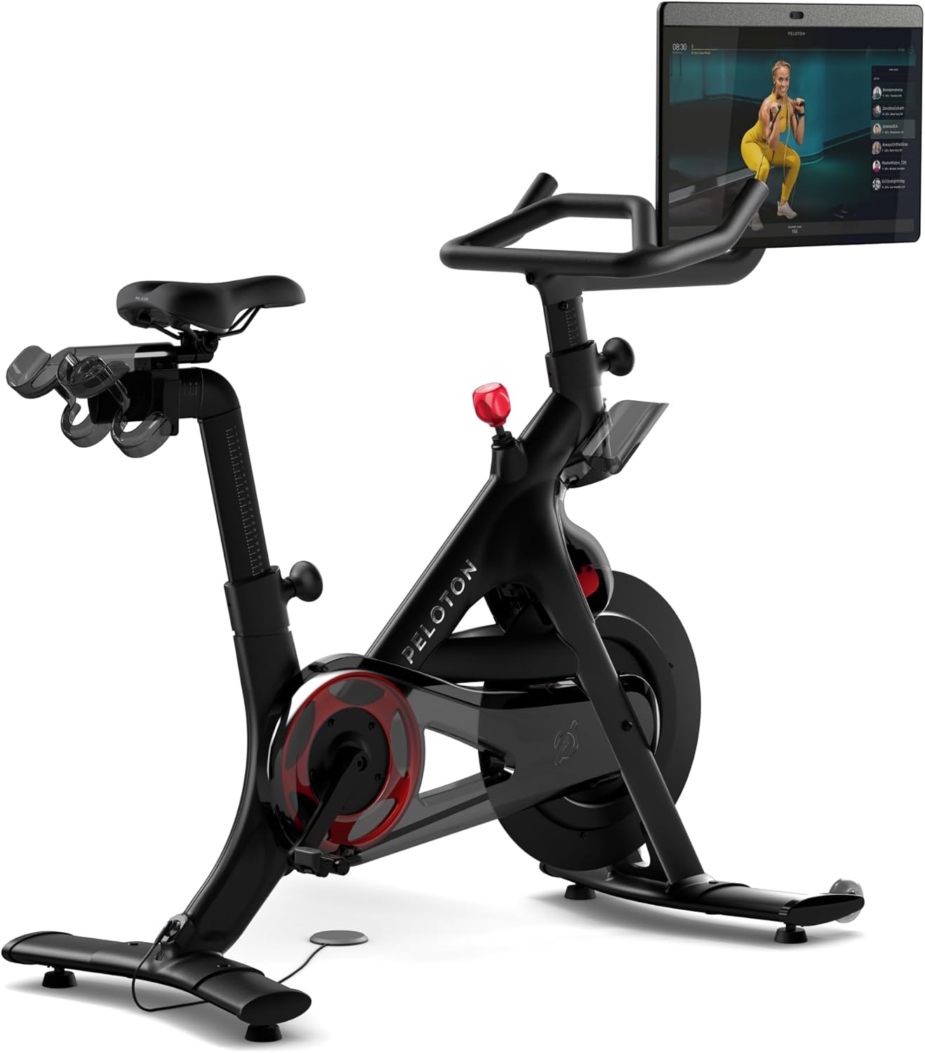 Peloton Bike+ | Indoor Stationary Exercise Bike with 24â€ HD, Anti-Reflective Rotating Touchscreen - B0BVD3DC8B
