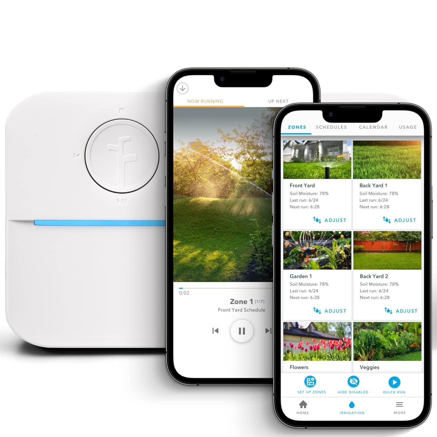 Rachio 3: 8 Zone Smart Sprinkler Controller (Simple Automated Scheduling + Local Weather Intelligenc - B07CZ864Y9