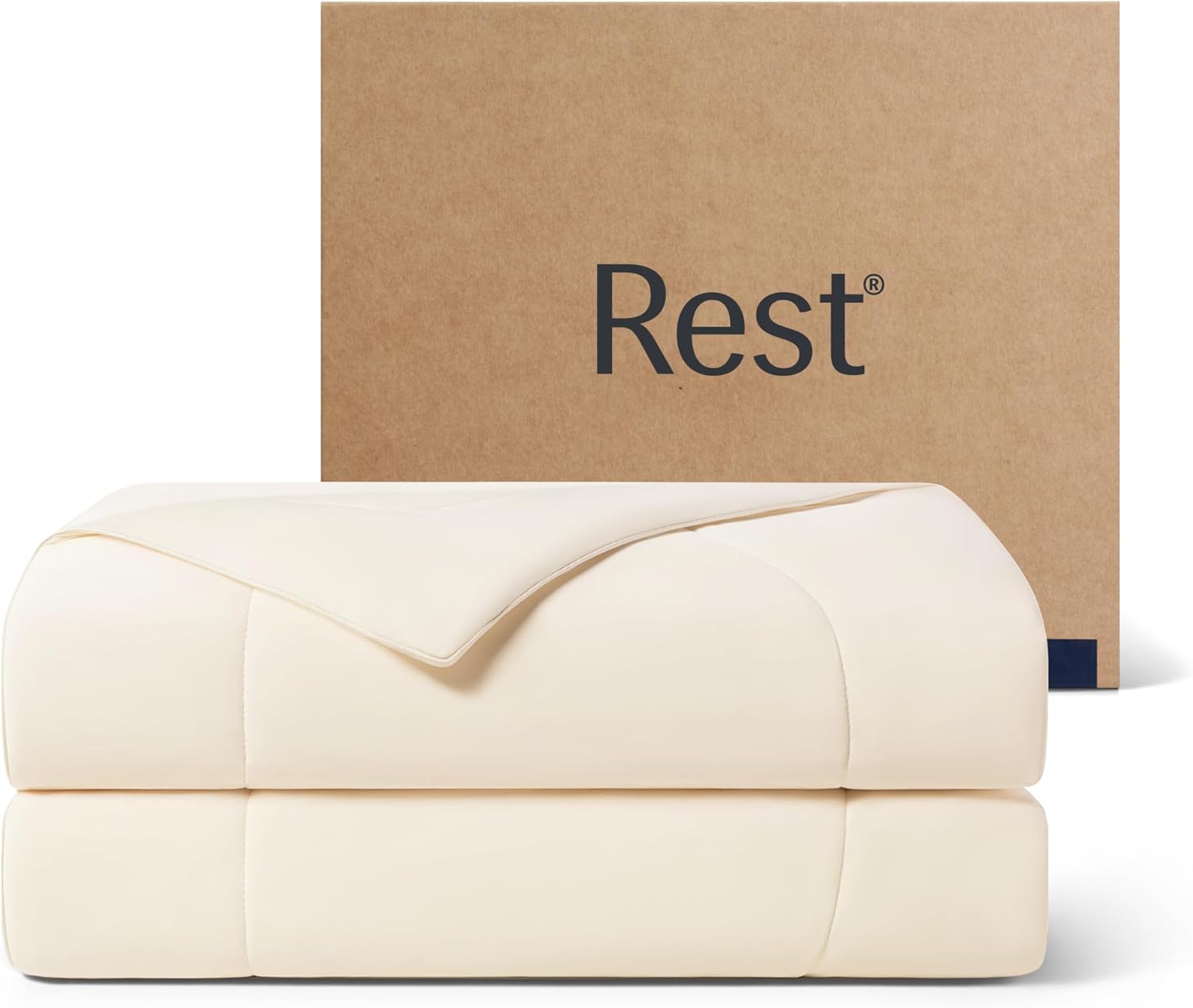 RESTÂ® EvercoolÂ® Cooling Comforter, Full/Queen, Blanket for Hot Sleepers, All Season Bedding to Keep - B0BCW85VH6