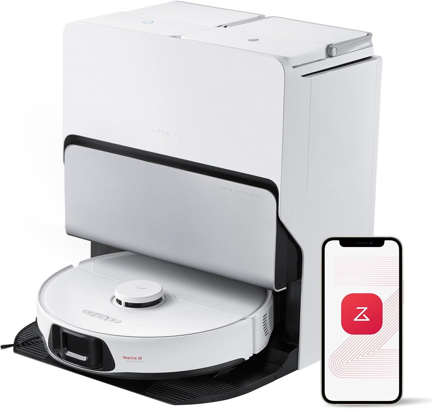 roborock S8 Max Ultra Robot Vacuum and Mop, All-in-One Dock, PreciSense LiDAR Navigation, Smart Dirt - B0CTZXQ9L9