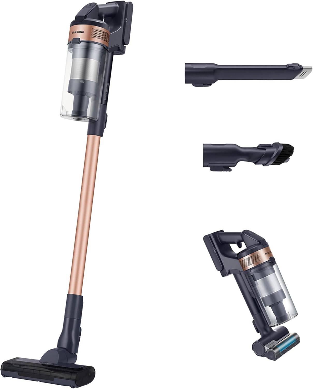 SAMSUNG Jet 60 Pet Cordless Stick Vacuum Cleaner w/ Removable Battery, Advanced Floor Cleaning, Jet - B091SWB72X