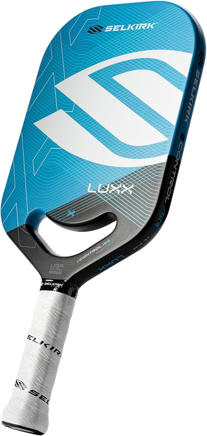 Selkirk LUXX Control Pickleball Paddle | Florek Carbon Fiber Pickleball Paddle with a Polypropylene - B0CJS2KMR5