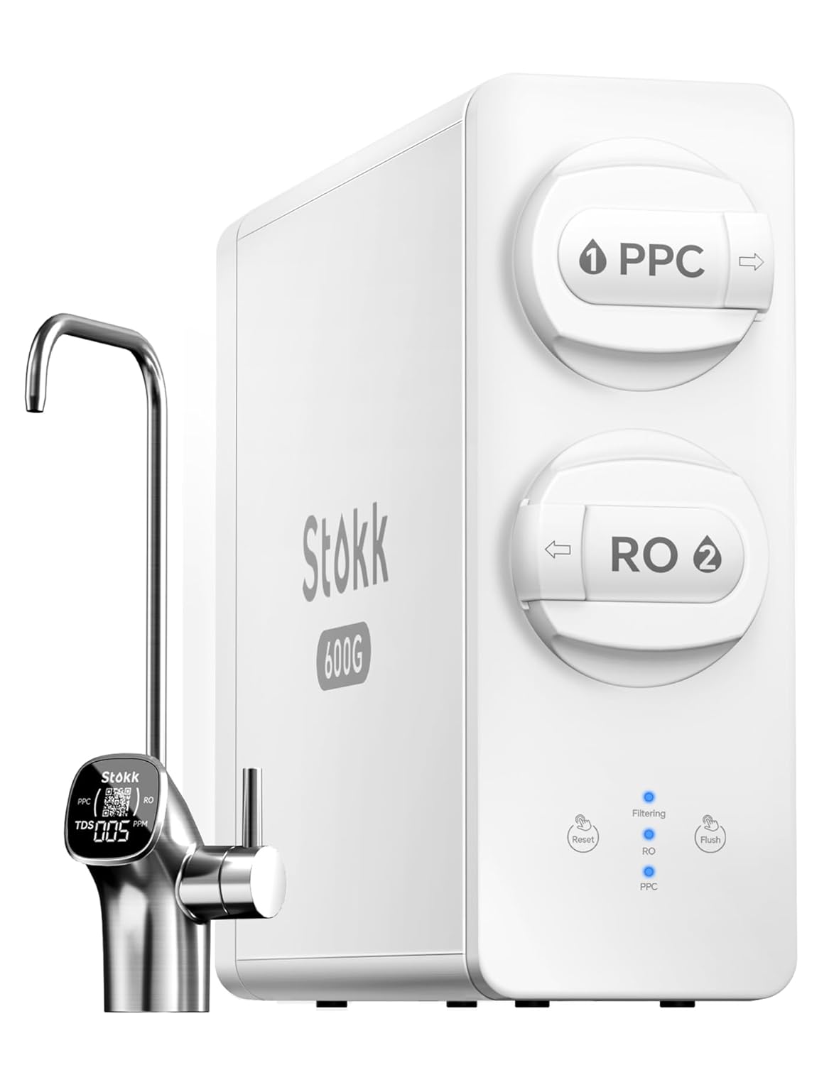 Stokk Tankless Reverse Osmosis System, 8 Stage Reverse Osmosis Water Filter, NSF/ANSI 58&42&372 Unde - B0DHZQWFCL