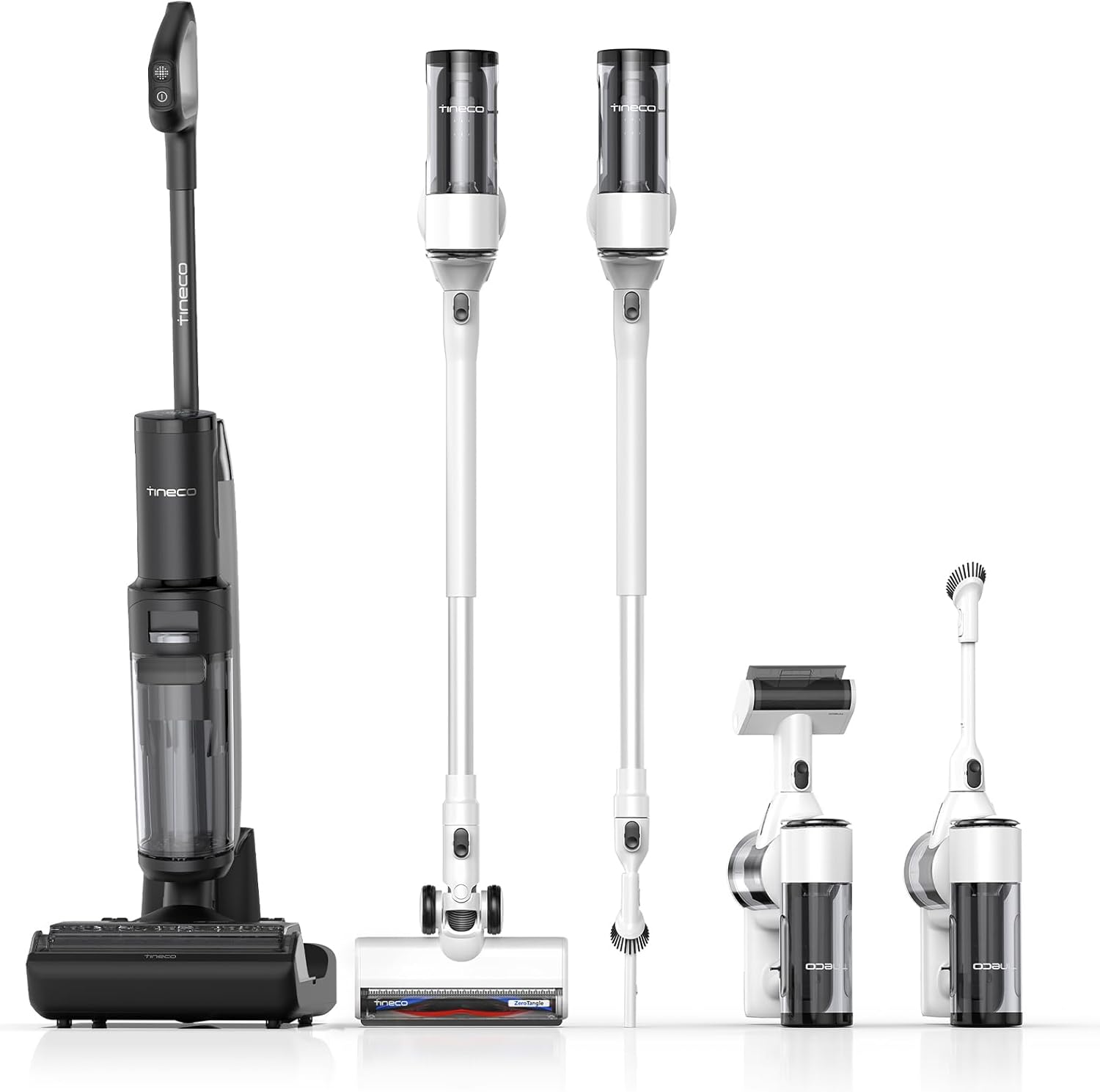 Tineco Floor ONE Switch S7 Wet Dry Vacuum Cleaner, Smart Floor Washer Multi-Function, Self-Cleaning, - B0CRVGQ7ZR