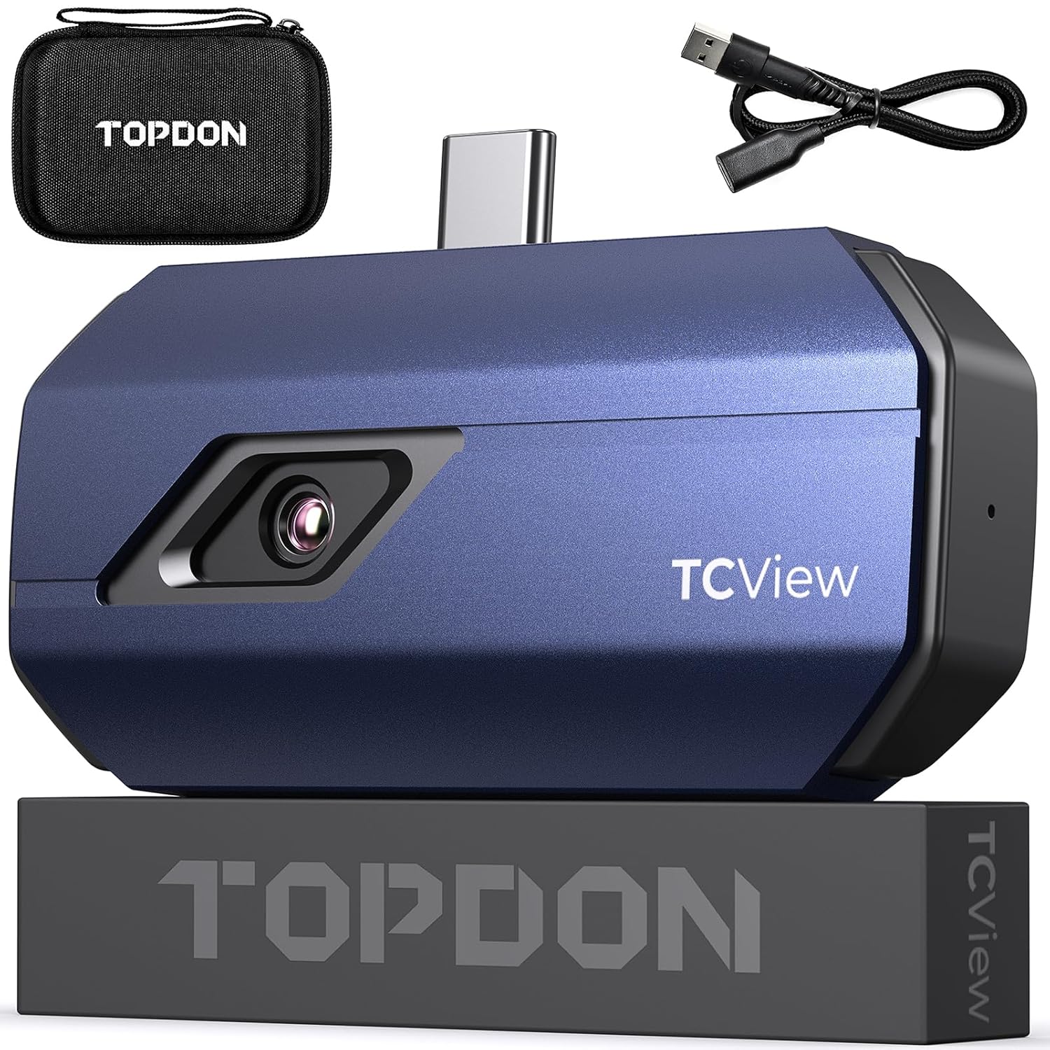 TOPDON TC001 Thermal Camera for Android, Super IR 512x384 High Resolution, Thermal Imaging Camera, T - B0B7LMB22Q