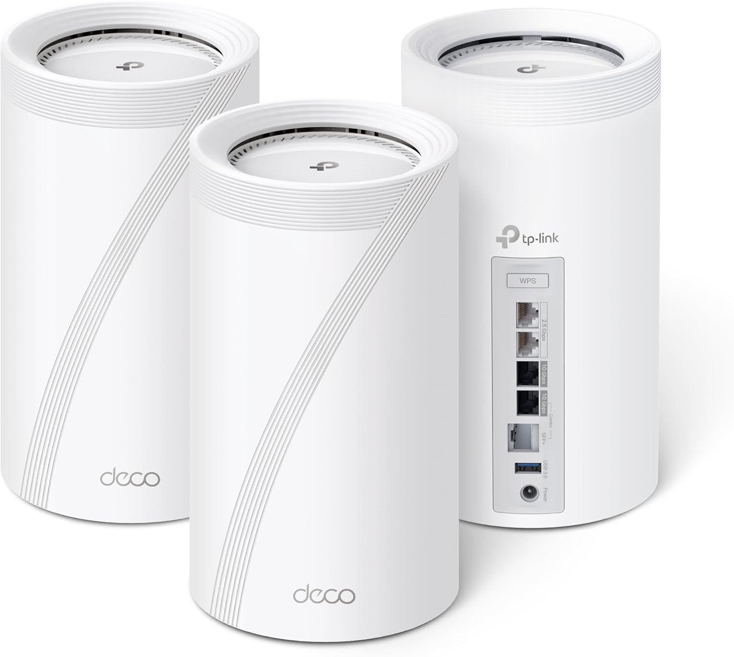 TP-Link Quad-Band WiFi 7 BE33000 Whole Home Mesh System (Deco BE95) - 16-Stream, 2 x - B0CN45QCBX