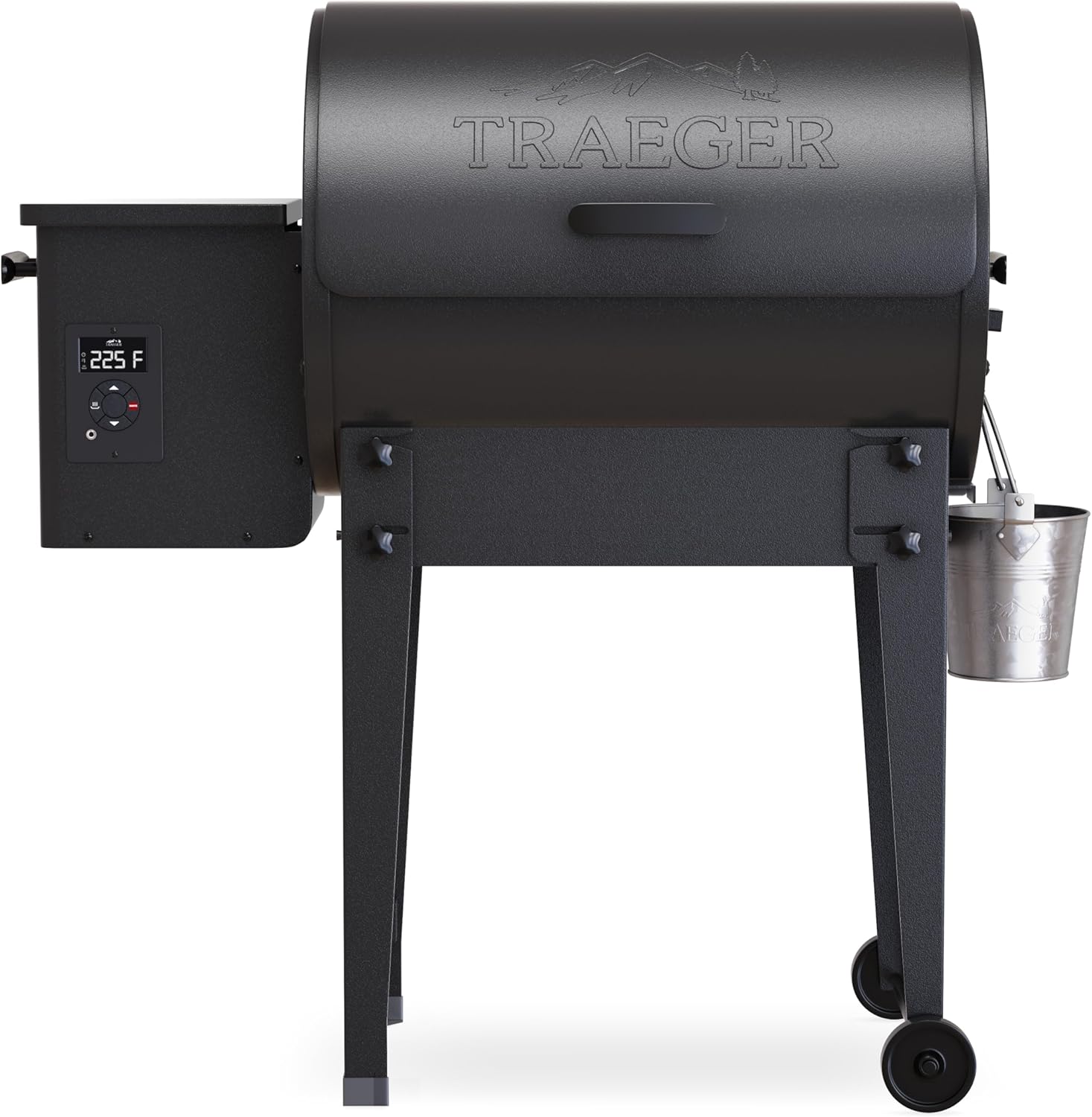 Traeger Grills TFB30KLF Tailgater 20 Portable Electric Wood Pellet Grill and Smoker â€“ Foldable Legs, - B082N6BV3X
