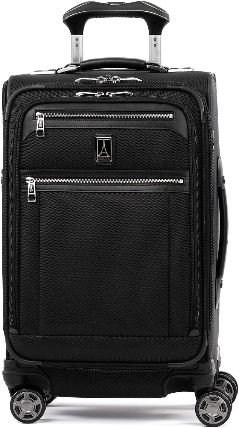 Travelpro Platinum Elite Softside Expandable Carry on Luggage, 8 Wheel Spinner Suitcase, USB Port, S - B01M8OCCTD