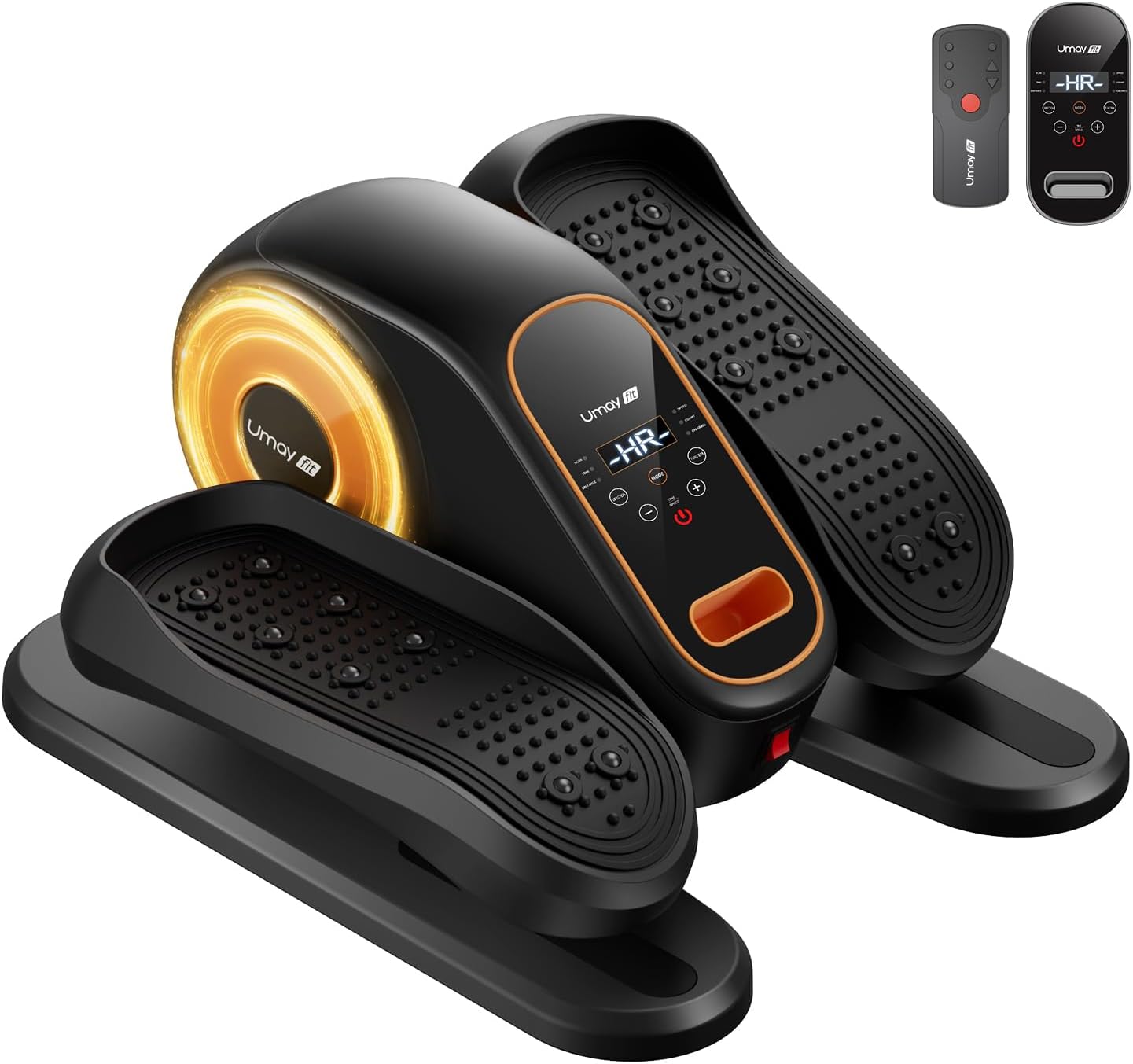 Under Desk Elliptical Machine, Ellipse Leg Exerciser for Seniors, Quiet & Portable Electric Seated E - B0CPPT9CND
