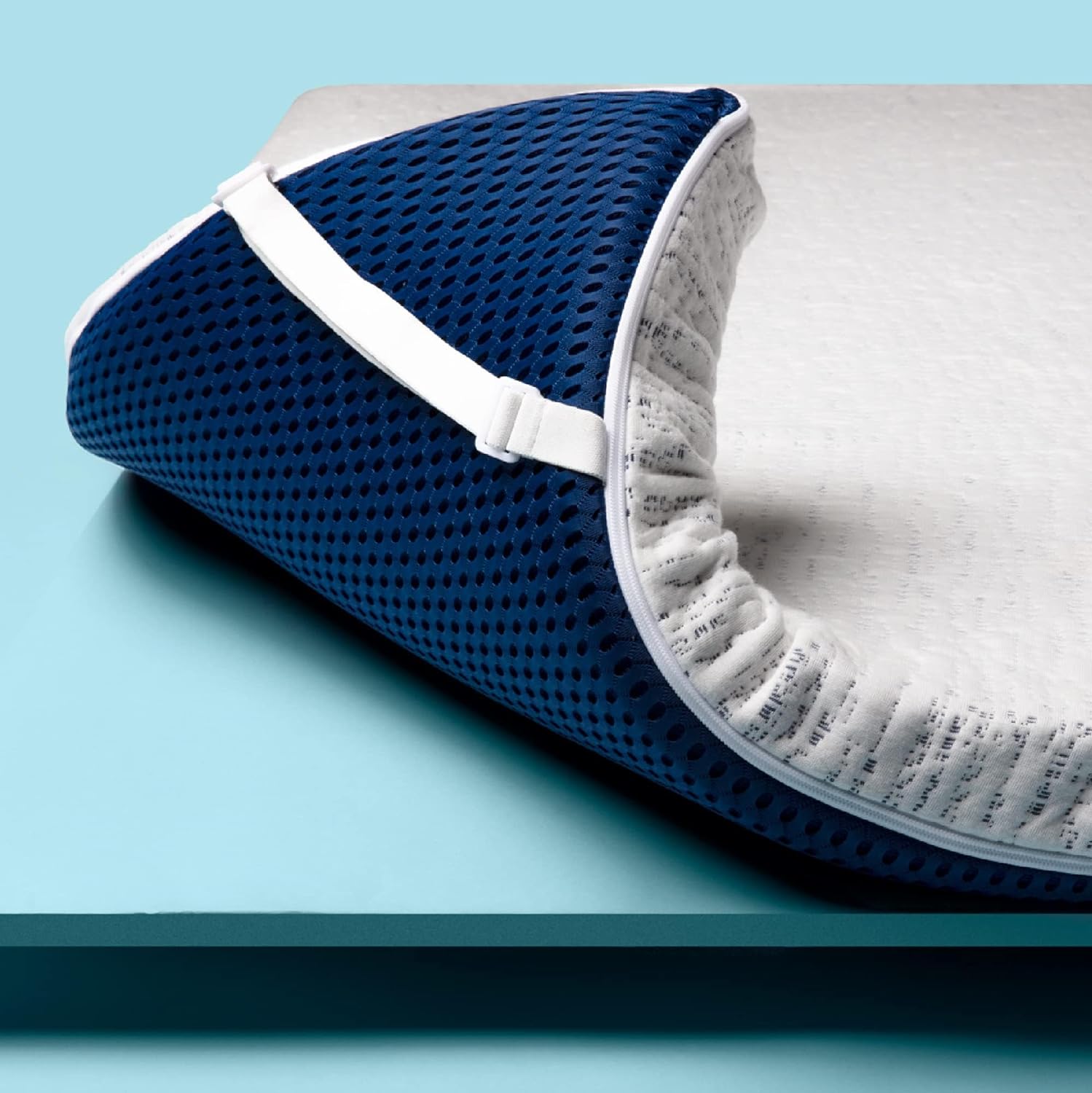 ViscoSoft 3 Inch Memory Foam Mattress Topper Full XL - Select High Density Ventilated Extra - B0D33T4RCR