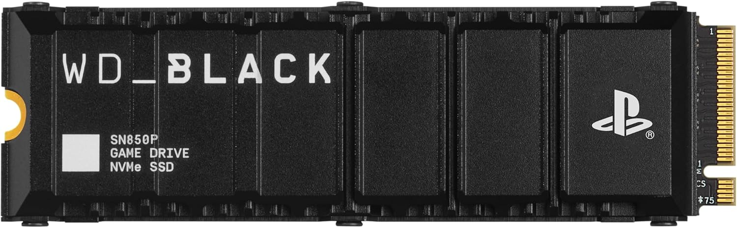 WD_BLACK 2TB SN850P NVMe M.2 SSD Officially Licensed Storage Expansion for PS5 Consoles, up to - B0C47ZX1WB