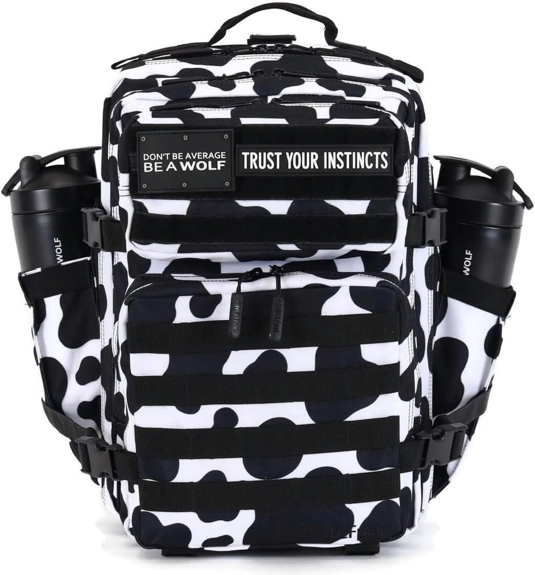 WOLFpak 35L Backpack (Black White Cow) - B0CNFGGT3G