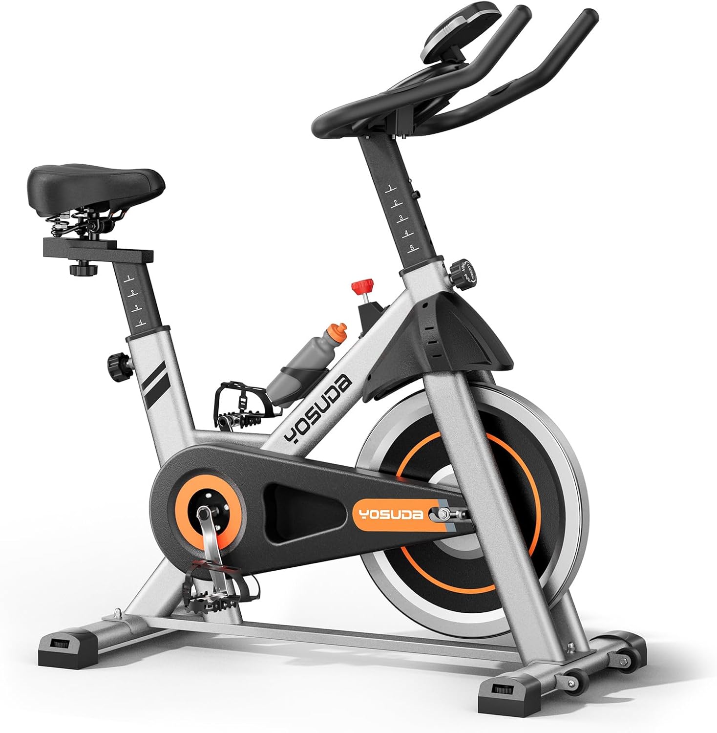 YOSUDA Indoor Cycling Bike - 2023 Version - Stationary Bike with Tablet Mount & Comfortable - B0BVHN3D72