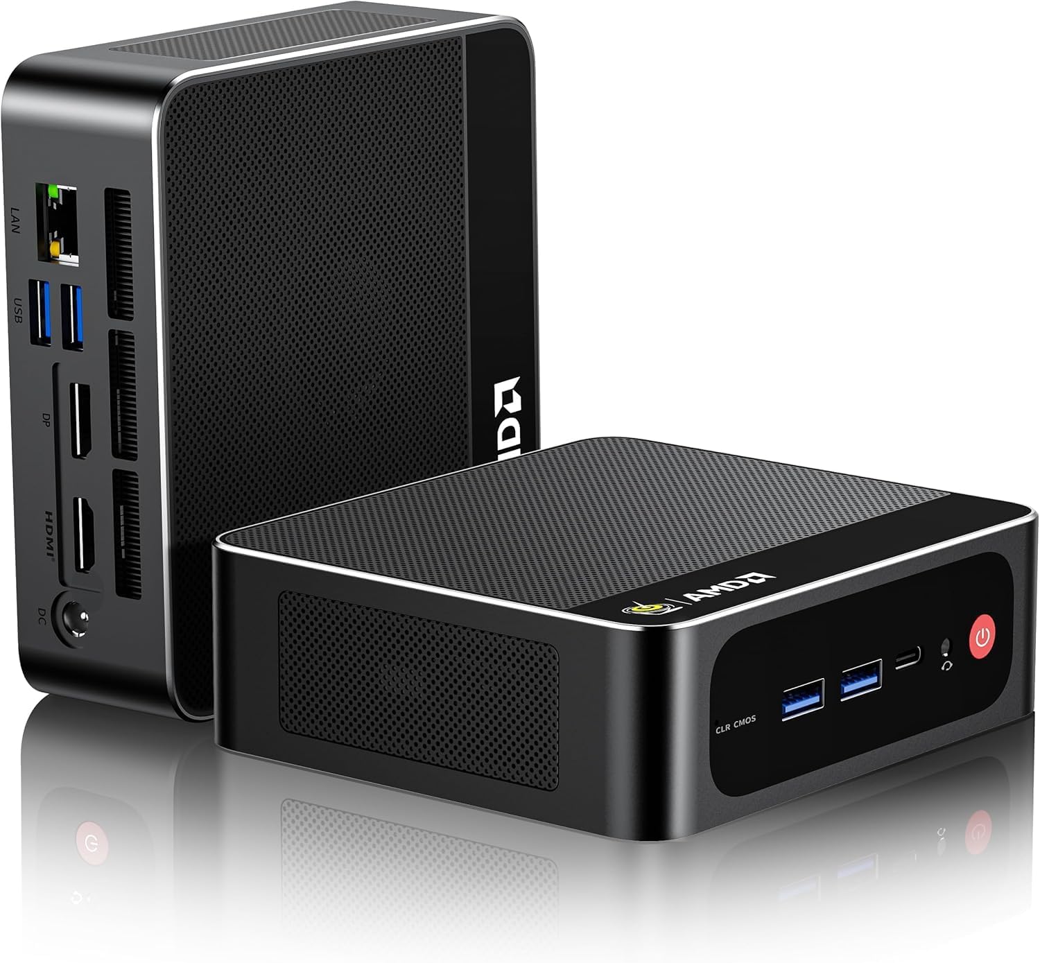 Beelink Mini PC, AMD Ryzen 5500U (6C/12T, Up to 4.0GHz), 16GB DDR4 500GB M.2 NVME - B0DCNXBQ2G