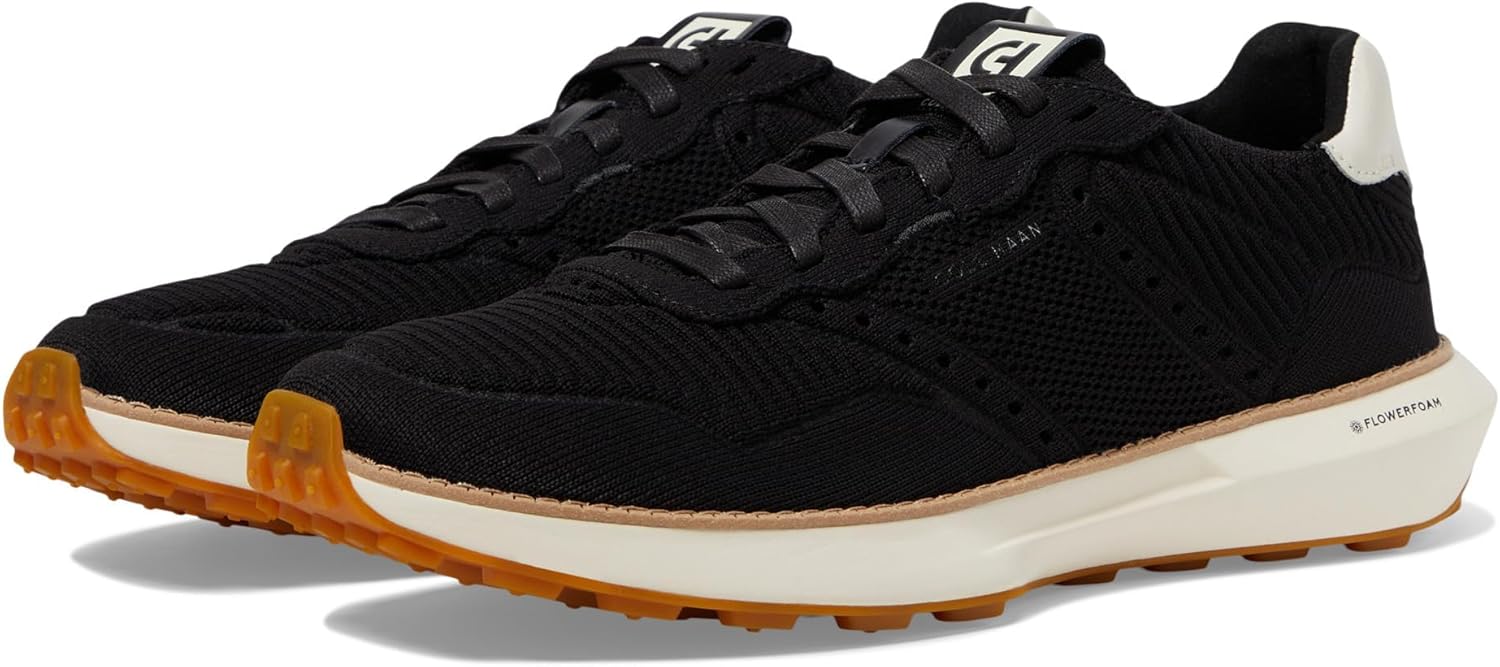 Cole Haan Men's Grandpro Ashland Stitchlite Sneaker, Black/Tornado/Ivory, 7 Wide - B0CB9DDVTX