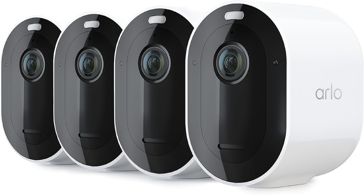 Arlo Pro 5S 2K Spotlight Camera - Wireless Home Security Camera with Spotlight, Color Night - B0DDRT2T87