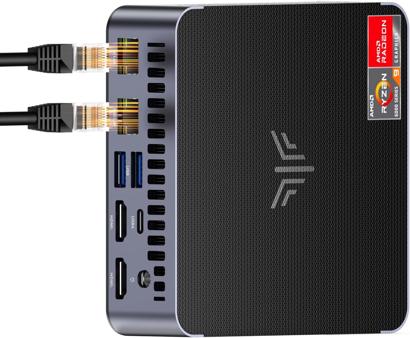 KAMRUI Mini Gaming PC Dual LAN, AMD Ryzen 9 6900HX (up to 4.9 GHz), 16GB - B0DPPJQYBQ