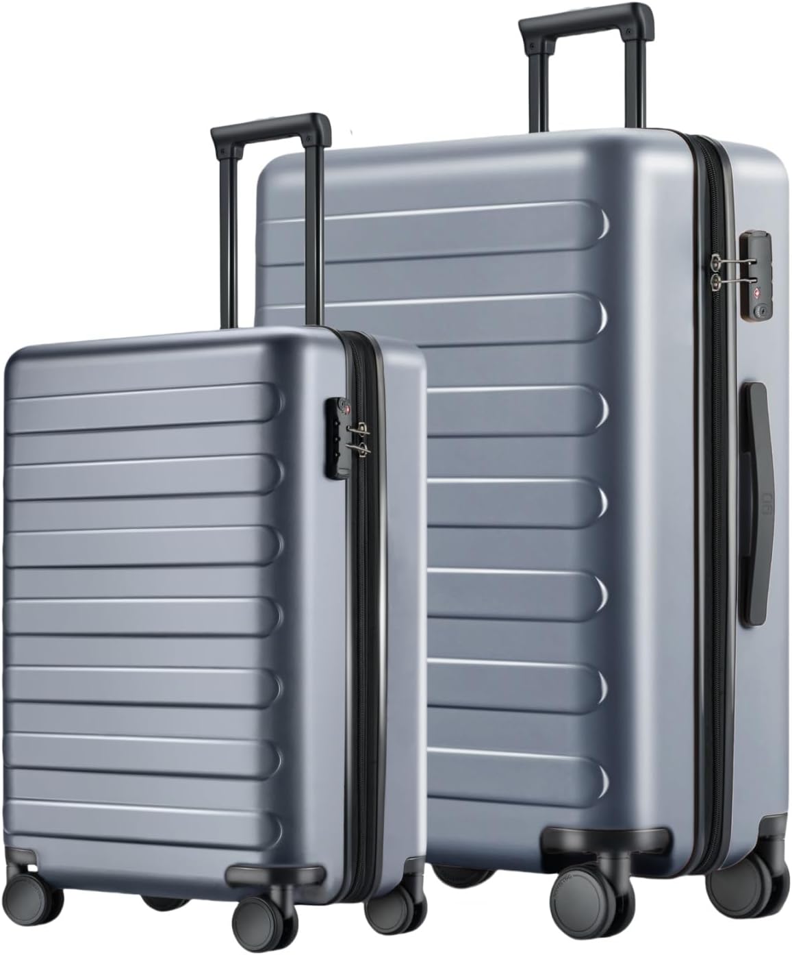 NINETYGO Luggage Sets 2 Piece, Carry On Luggage Airline Approved, Checked Luggage 28 Inch with - B0DF1Z925Z