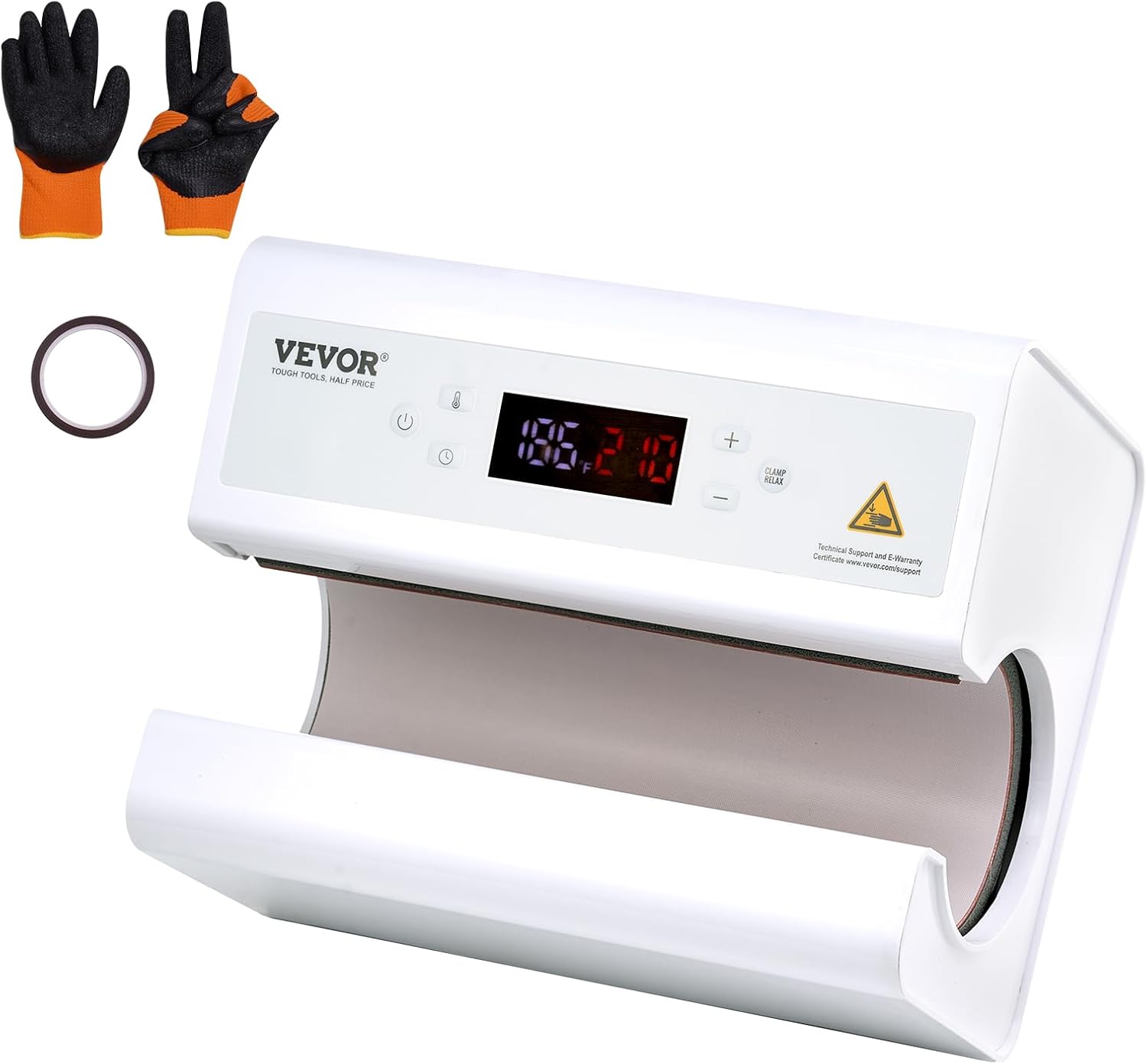 VEVOR Auto Tumbler Heat Press Machine, Mug Heat Press with Temp and Time Setting, Even - B0DDTDV7W3
